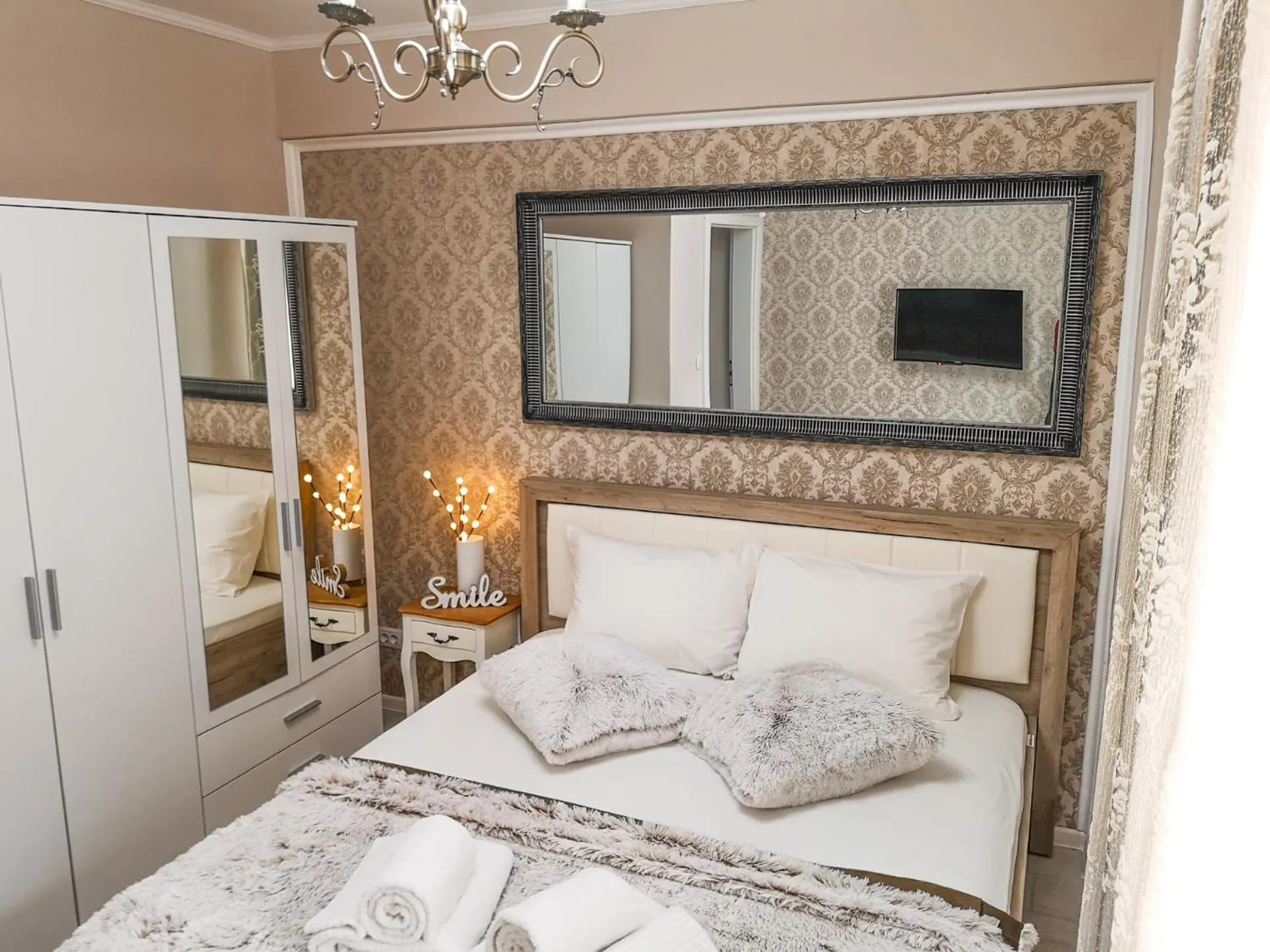 Bed in YNS Apartaments
