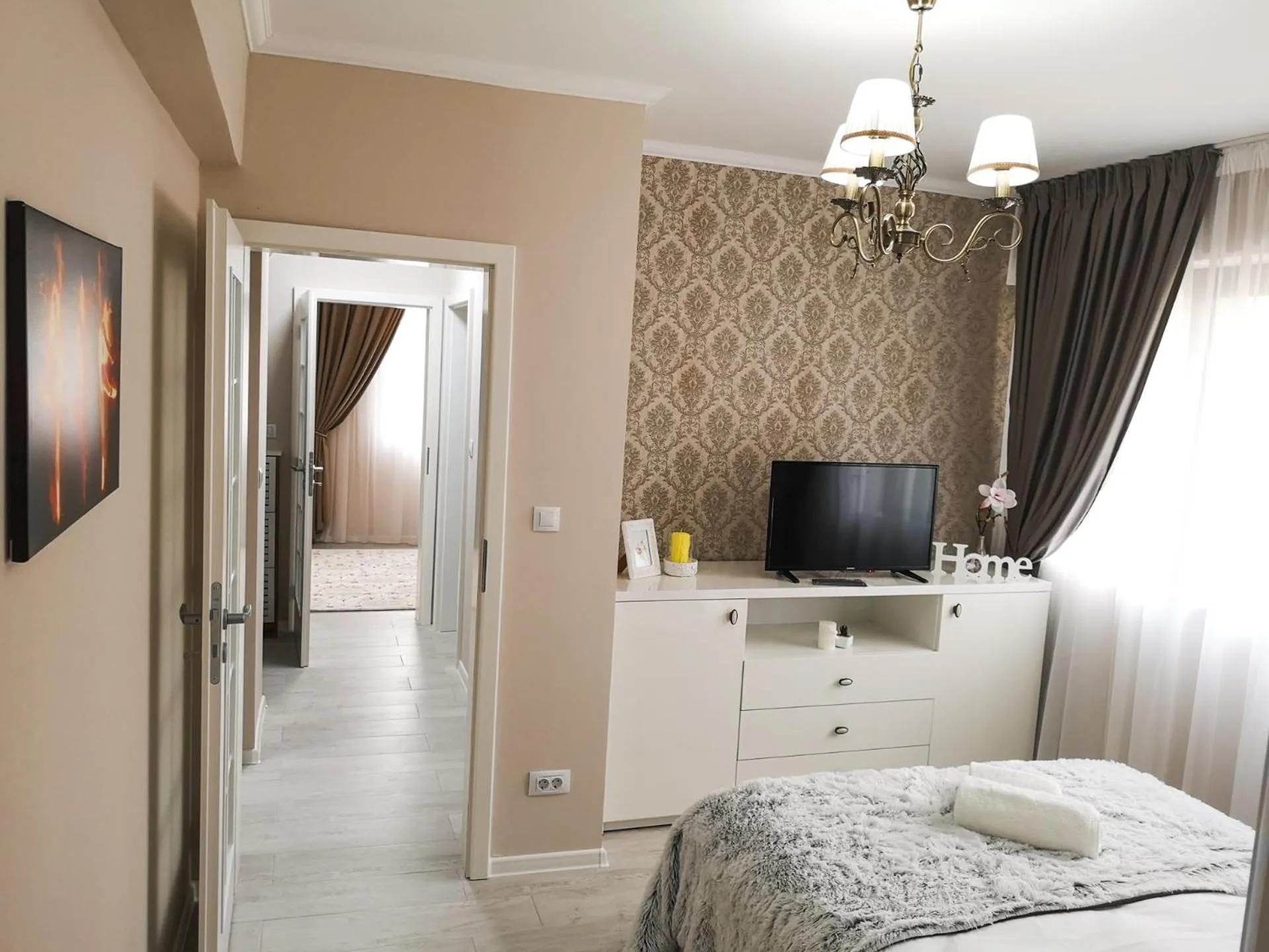 Bed in YNS Apartaments