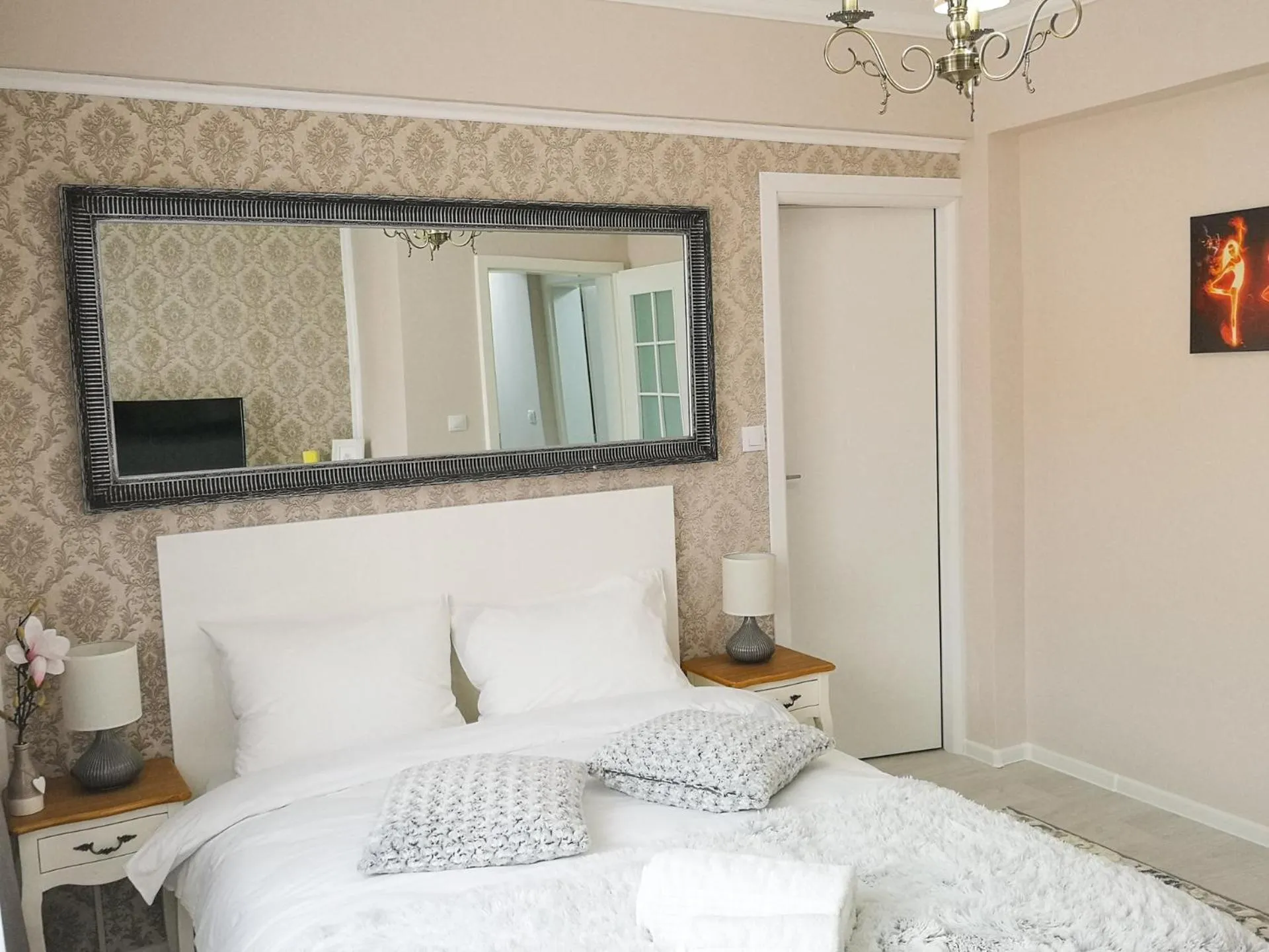 Bed in YNS Apartaments