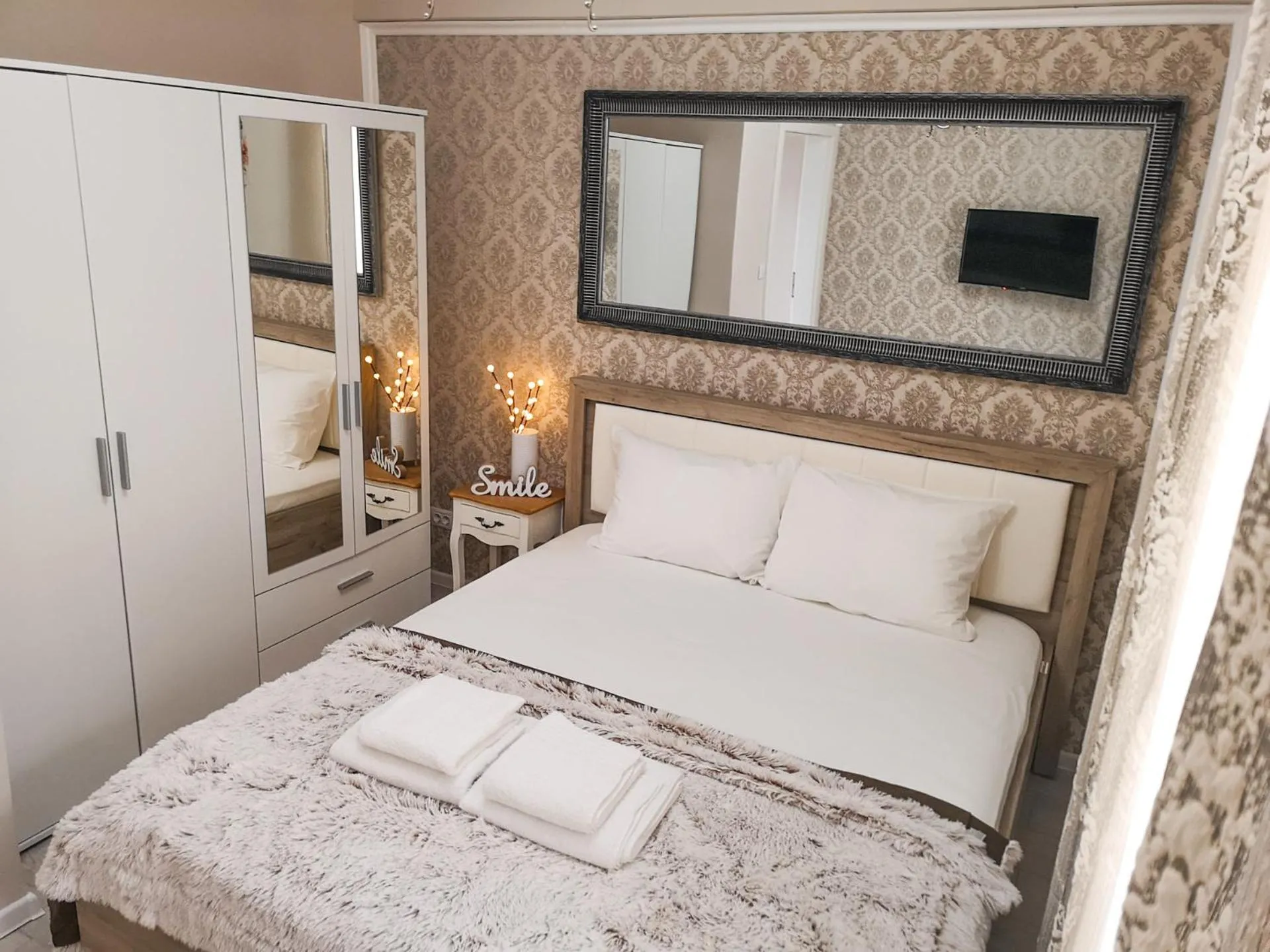 Bed in YNS Apartaments