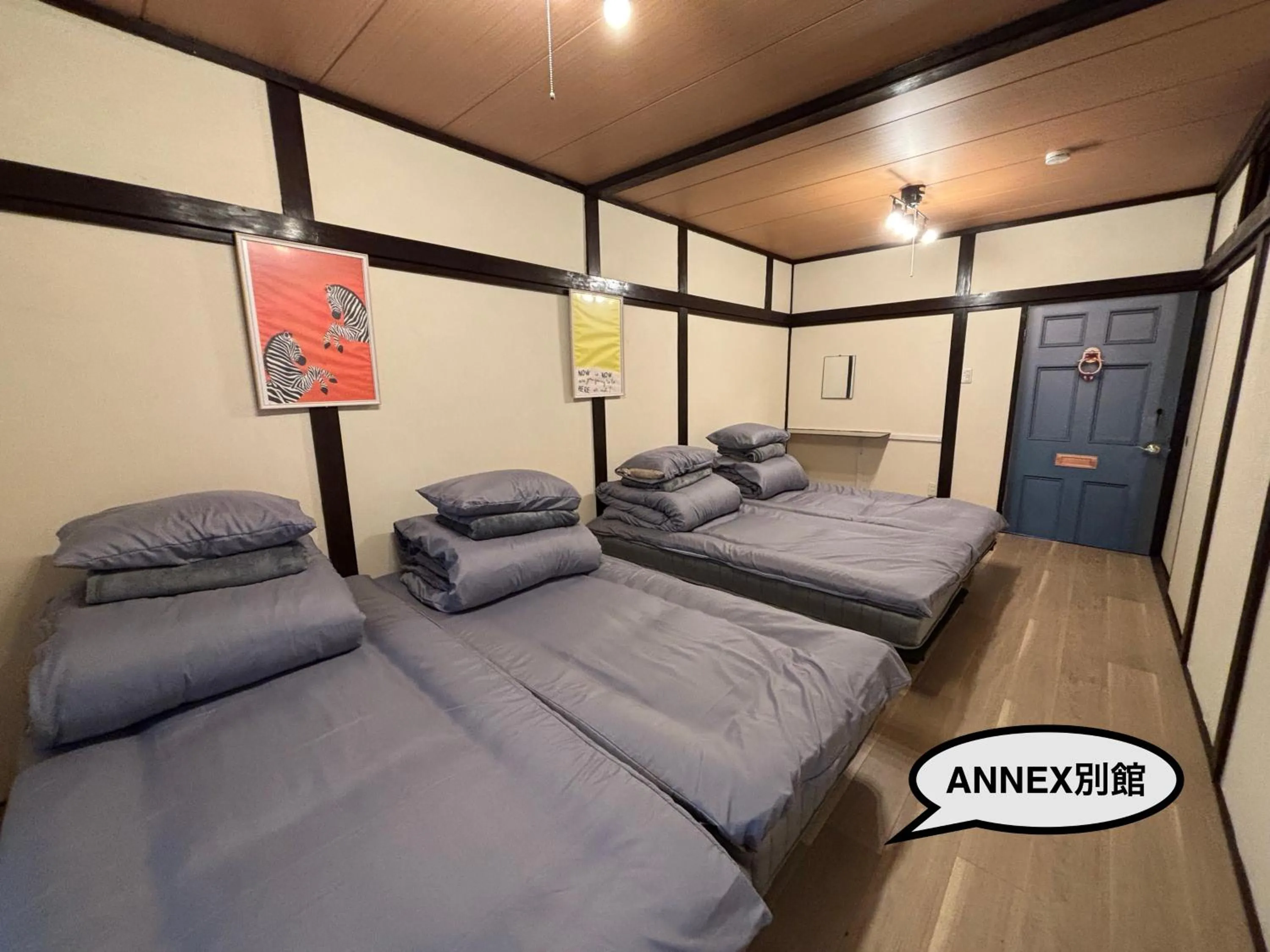 Bedroom, Bed in 777 Takamatsu Guest House