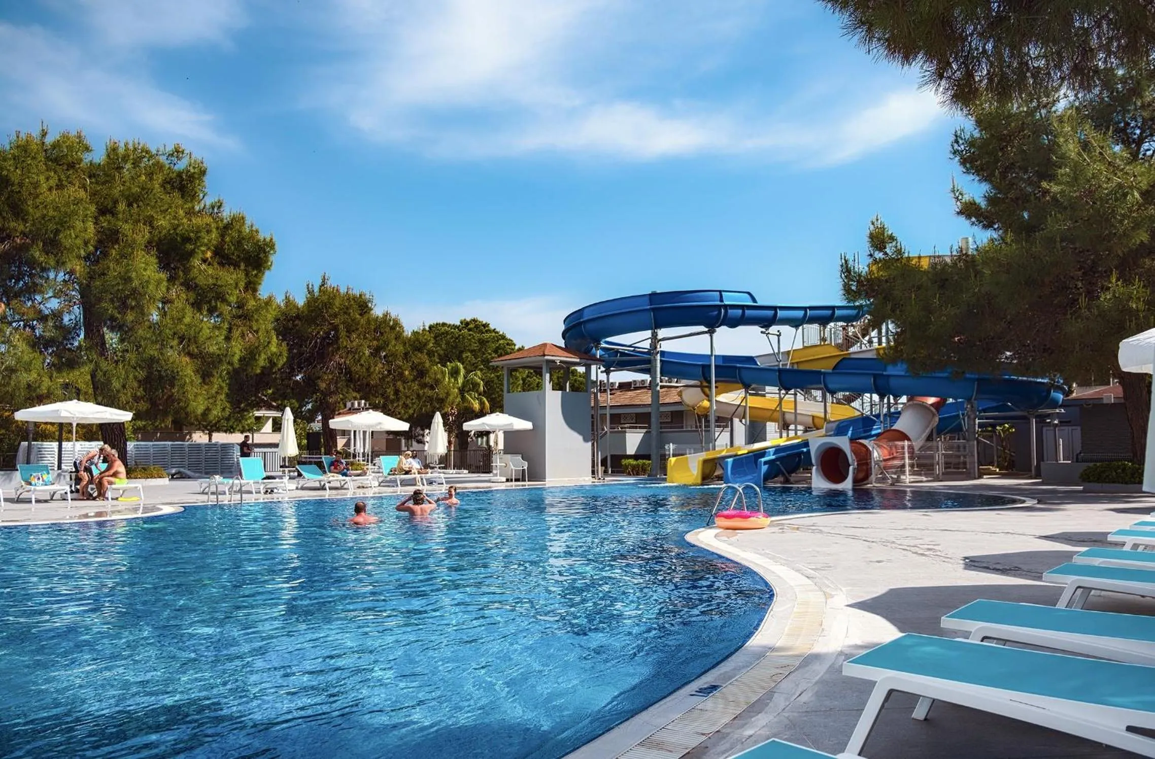 Pool view in Master Family Club