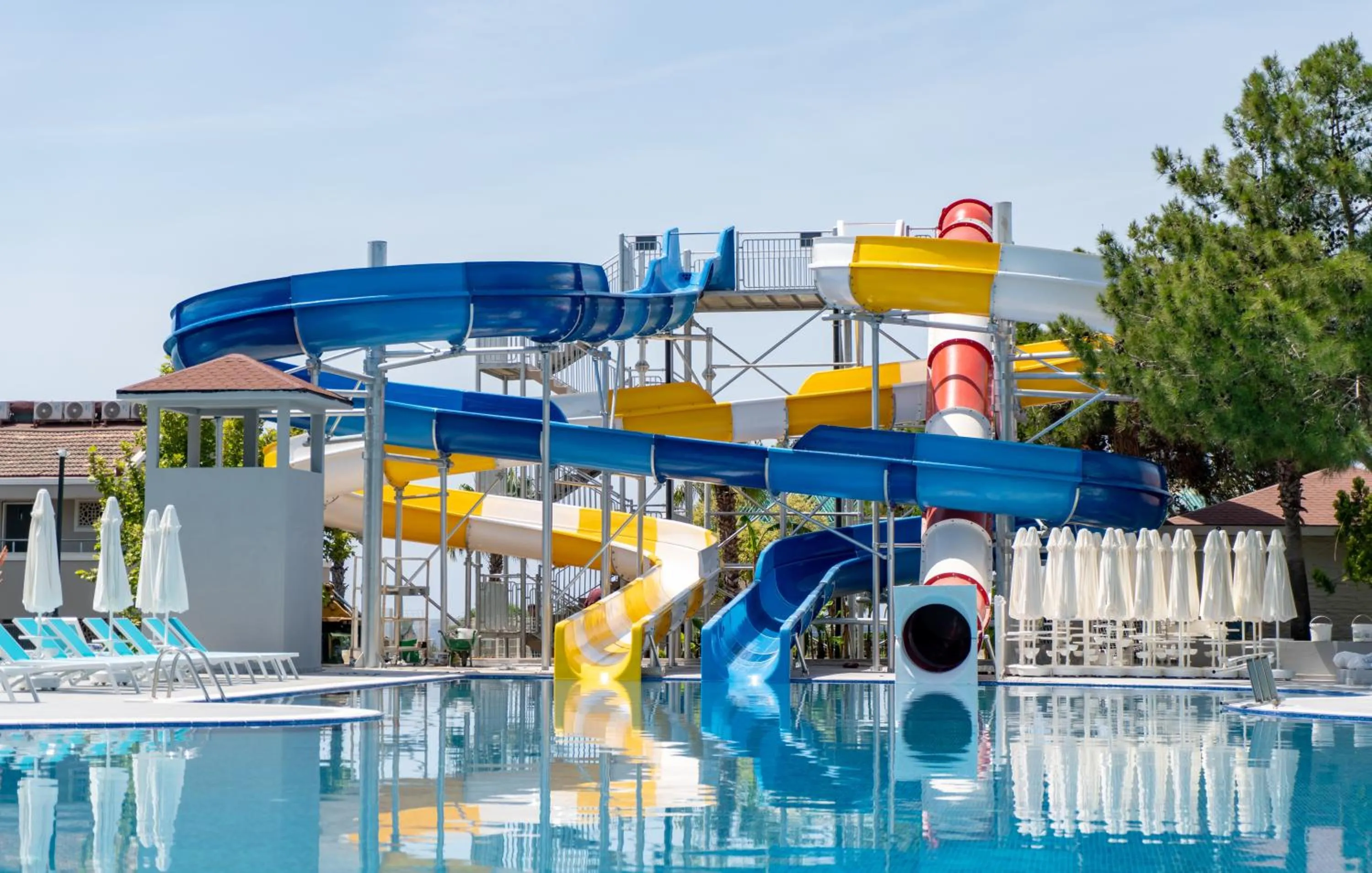 Pool view in Master Family Club