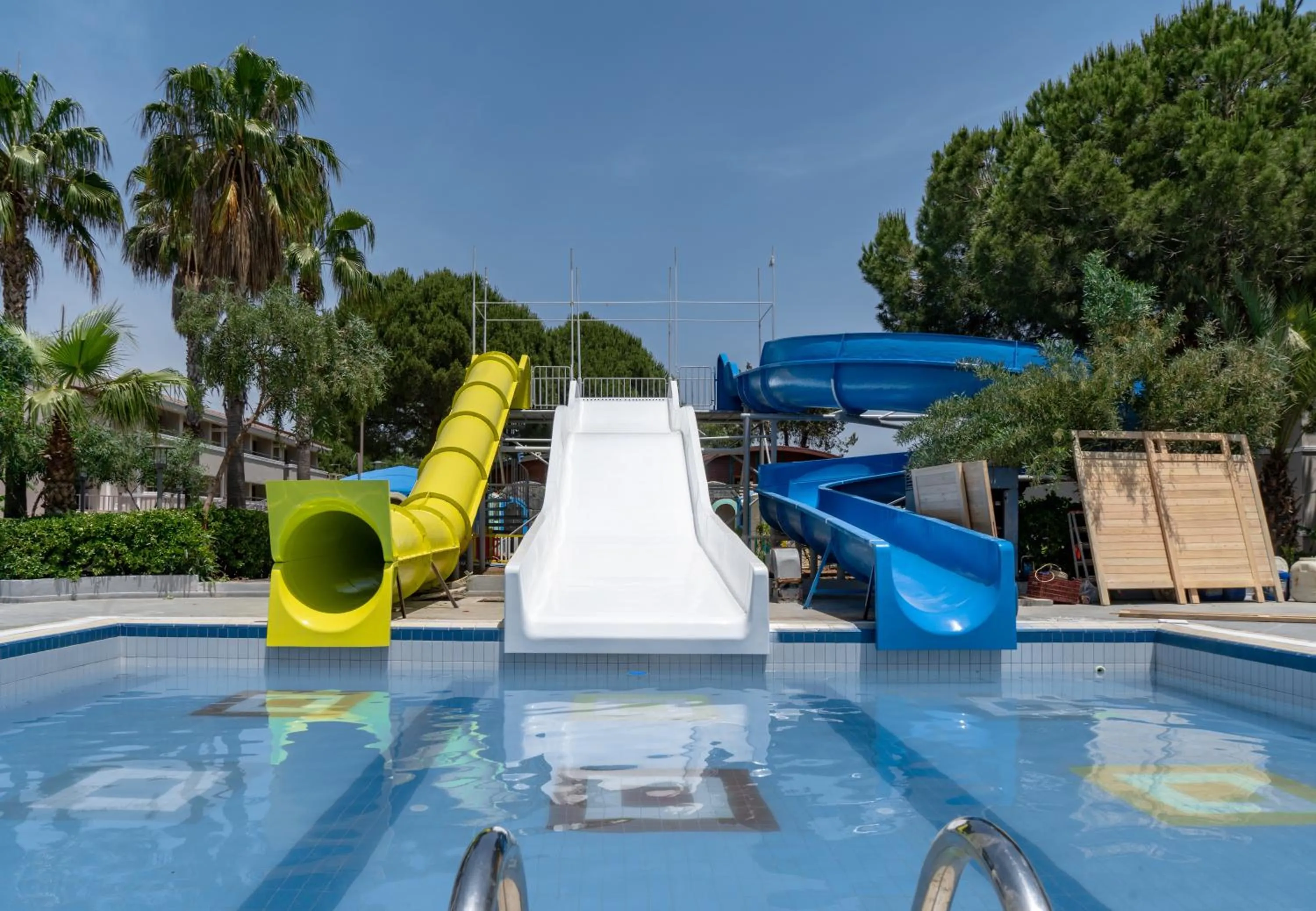 Pool view in Master Family Club