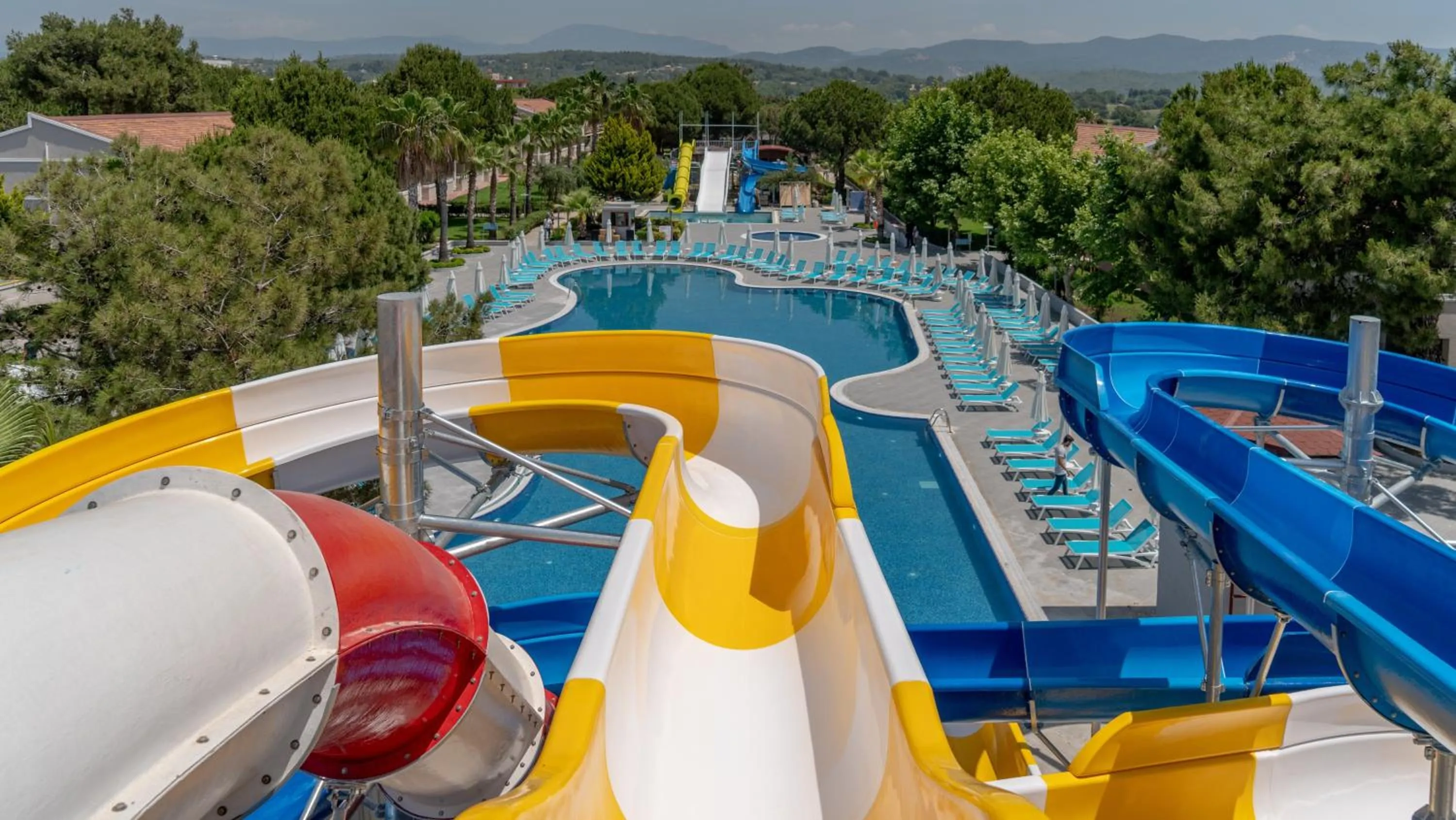 Pool view in Master Family Club