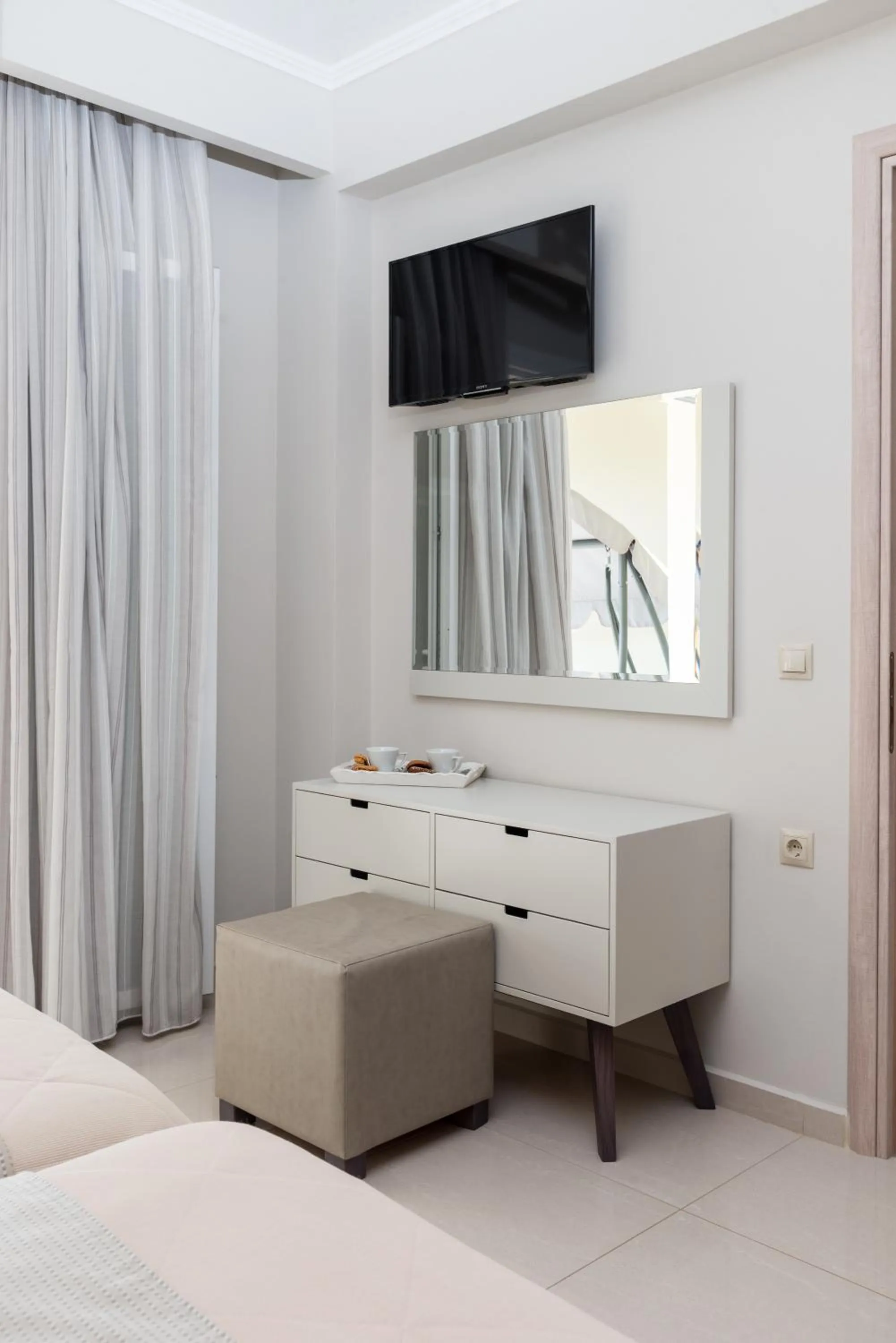 Bed in Mamfredas Luxury Resort