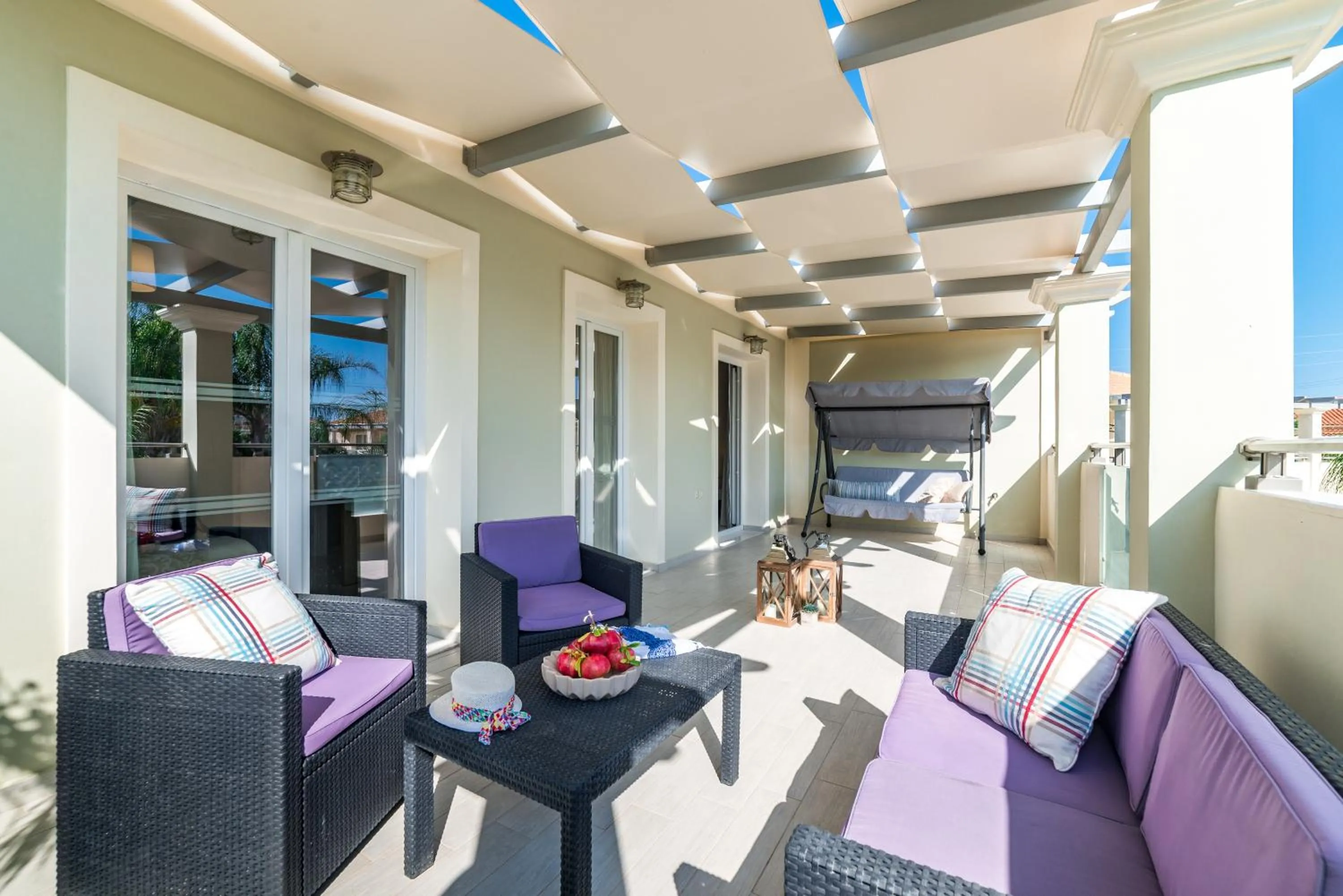 Balcony/Terrace in Mamfredas Luxury Resort