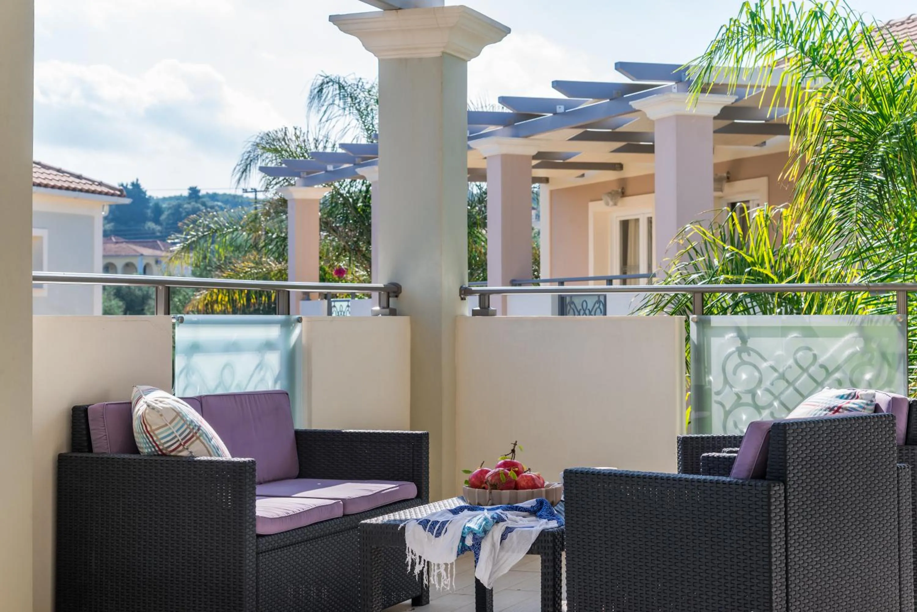 Balcony/Terrace in Mamfredas Luxury Resort