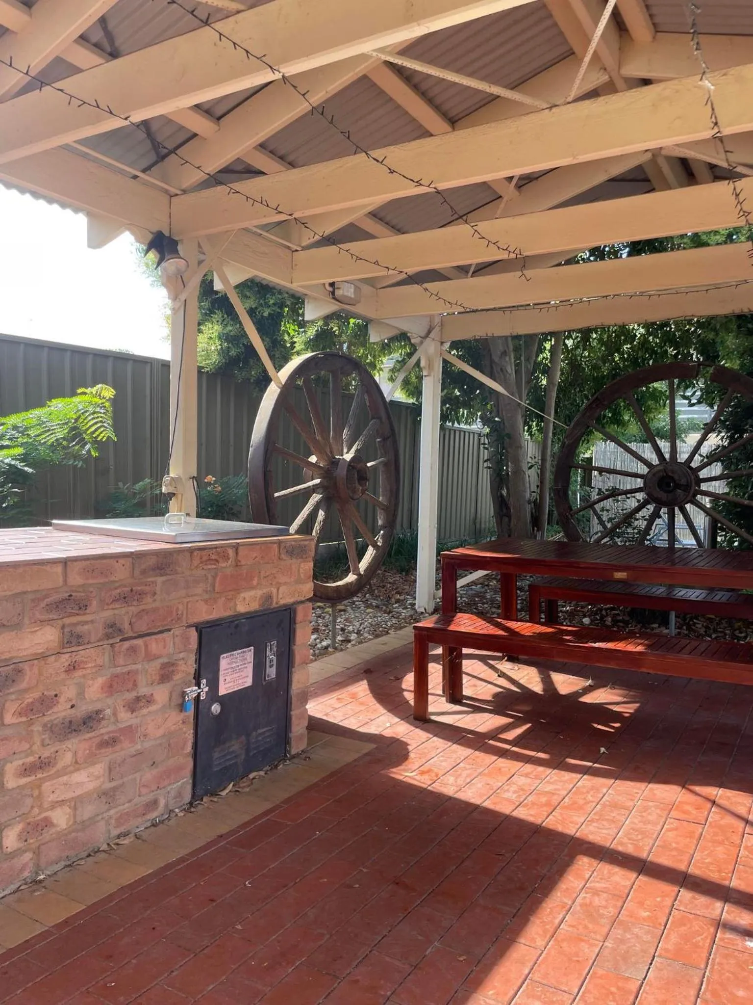 BBQ facilities in Mercure Port of Echuca