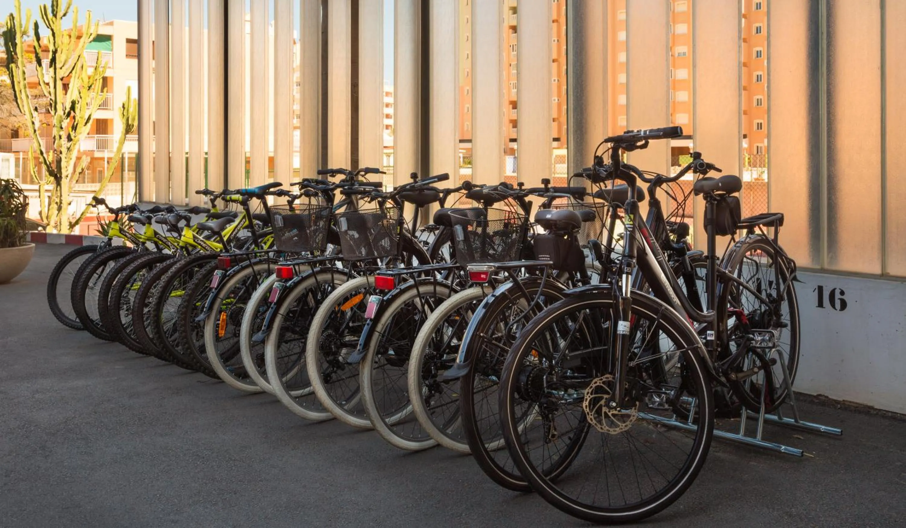 Cycling in Hotel Izán Cavanna