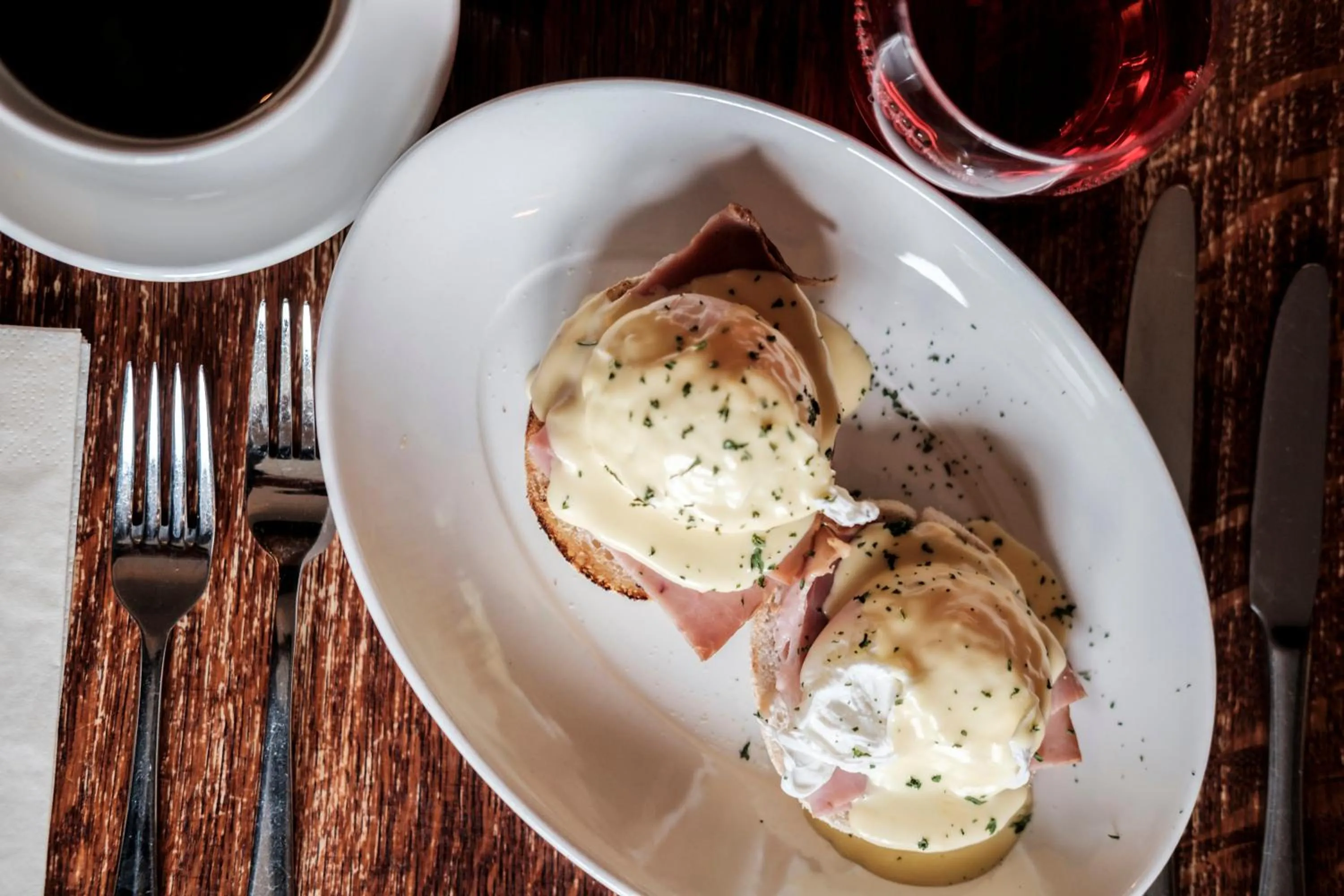 Food close-up in The Pilgrim Inn
