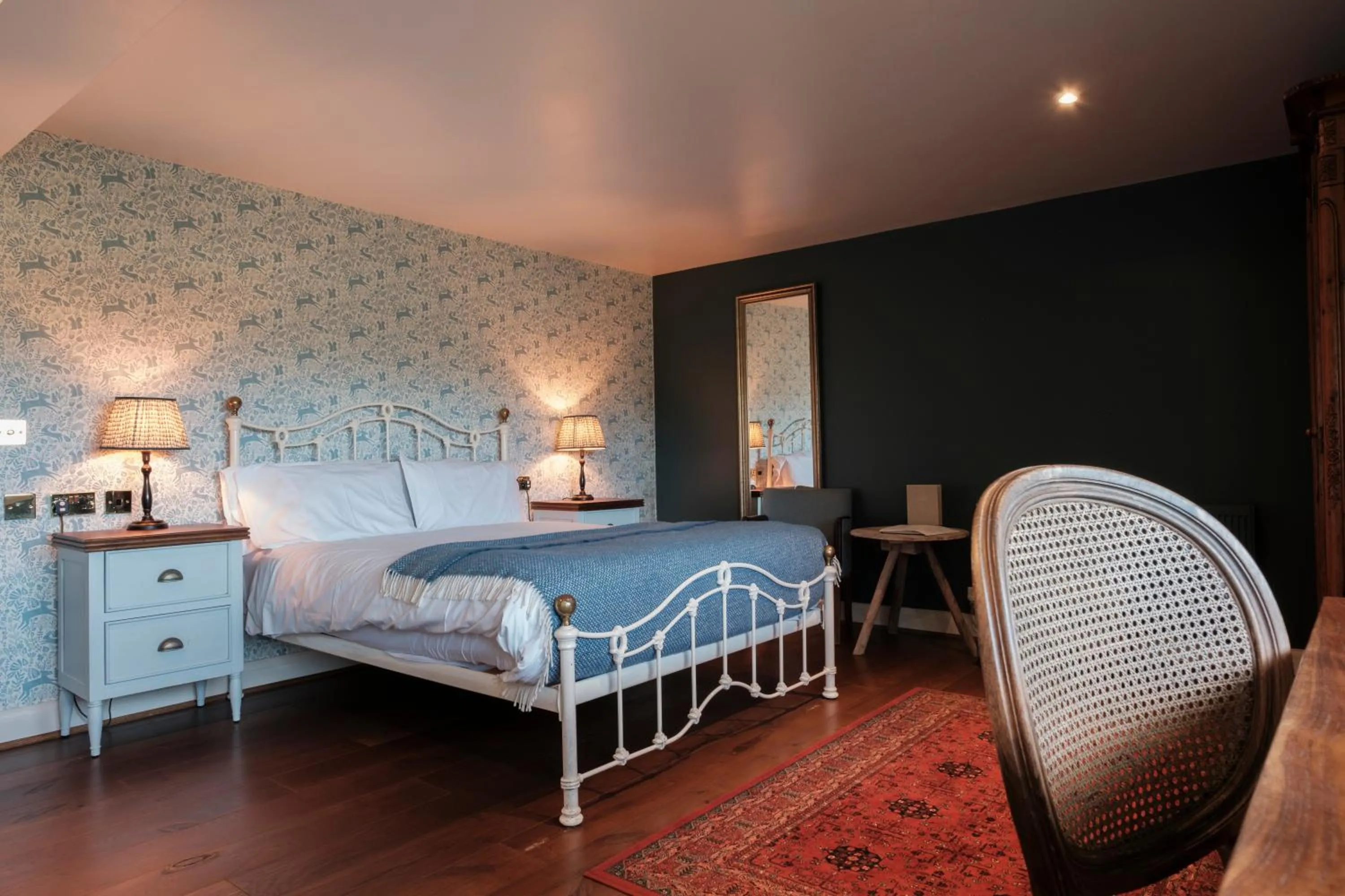 Bed in The Pilgrim Inn