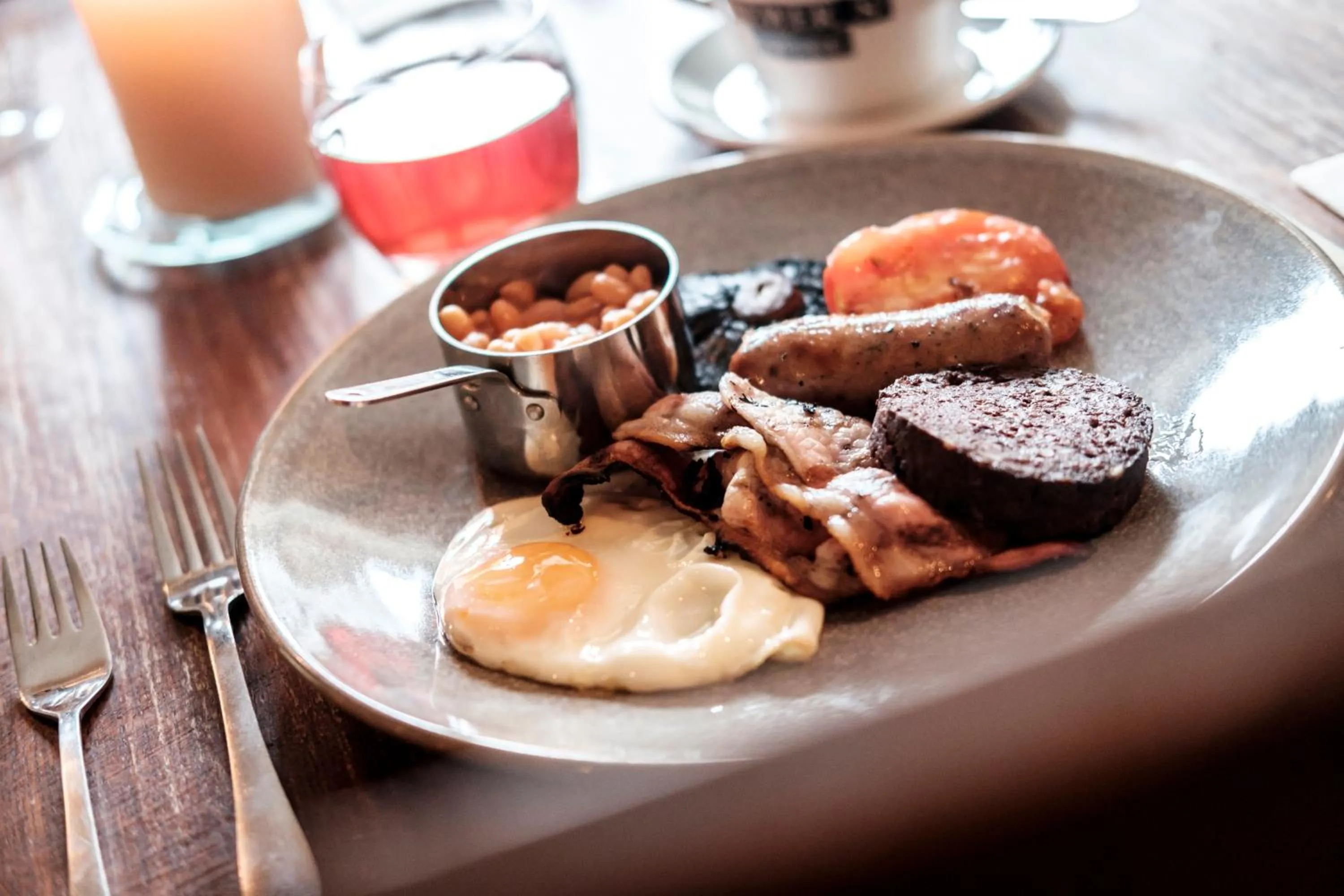 Food close-up in The Pilgrim Inn