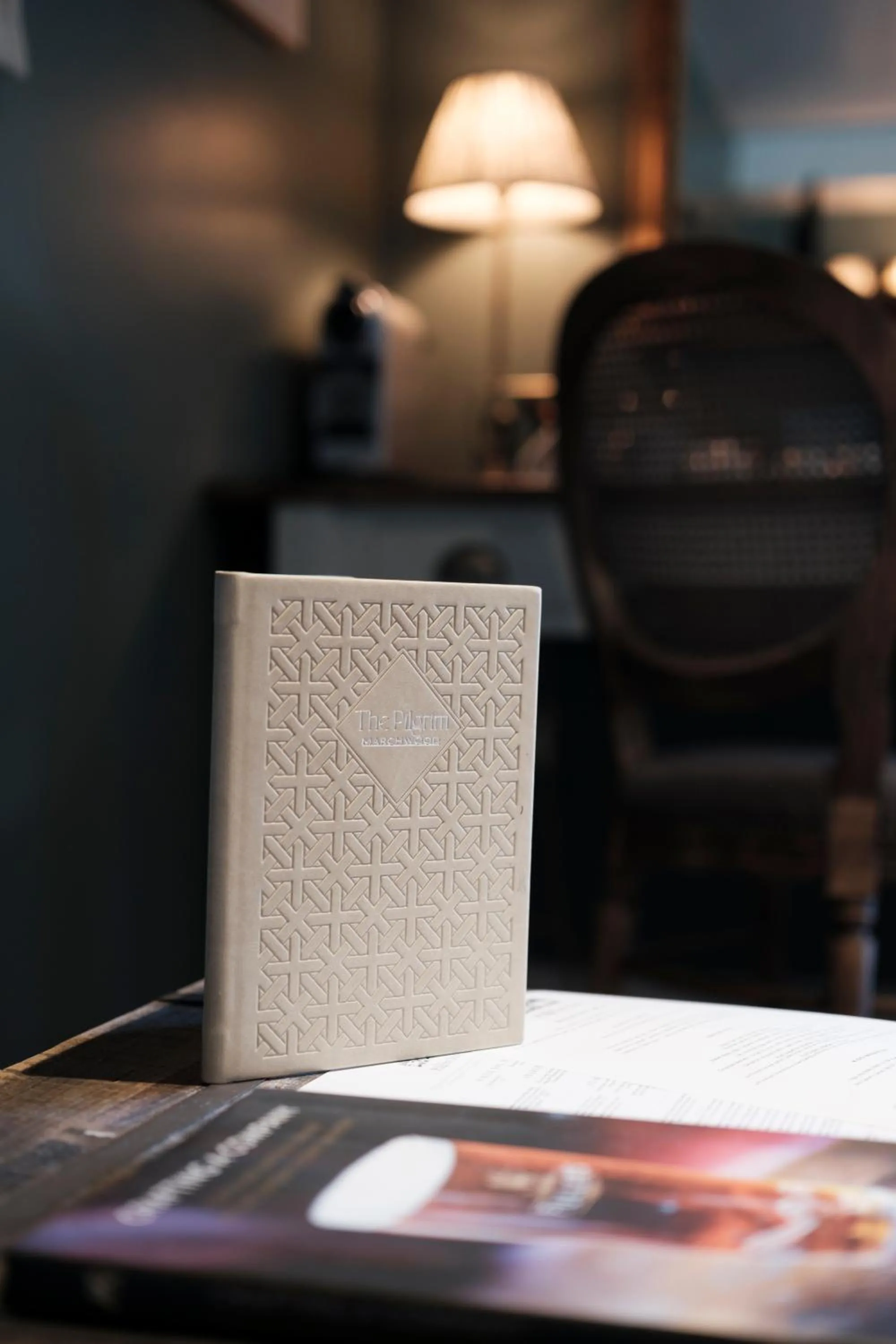 Decorative detail in The Pilgrim Inn