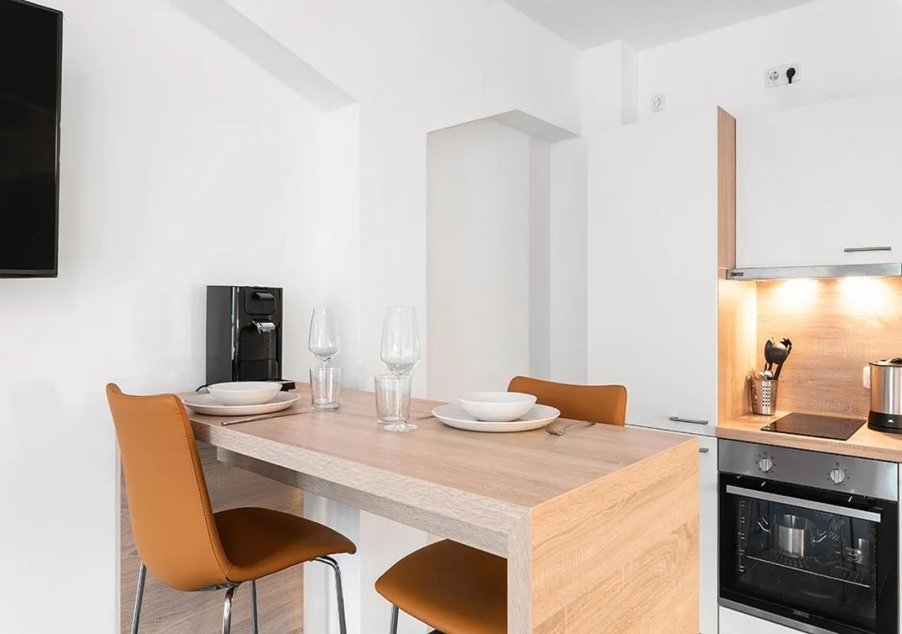 Coffee/tea facilities in Apartimo Landshut