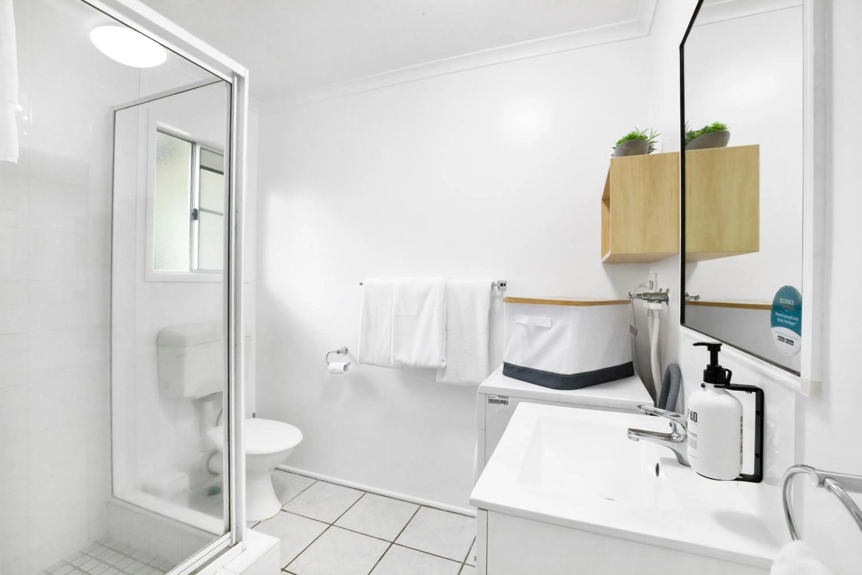 Bathroom in Comfort Resort Blue Pacific