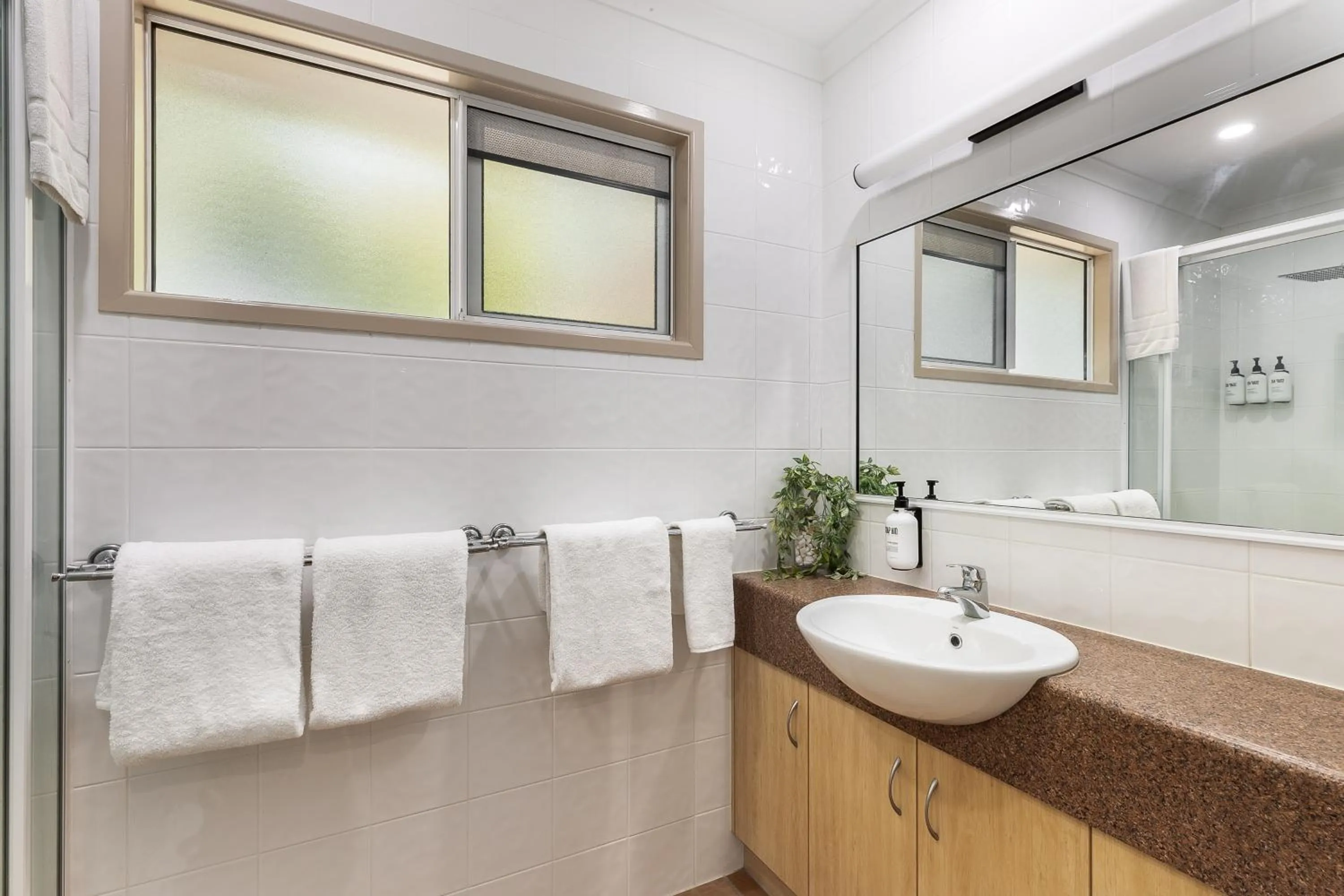 Bathroom in Comfort Resort Blue Pacific