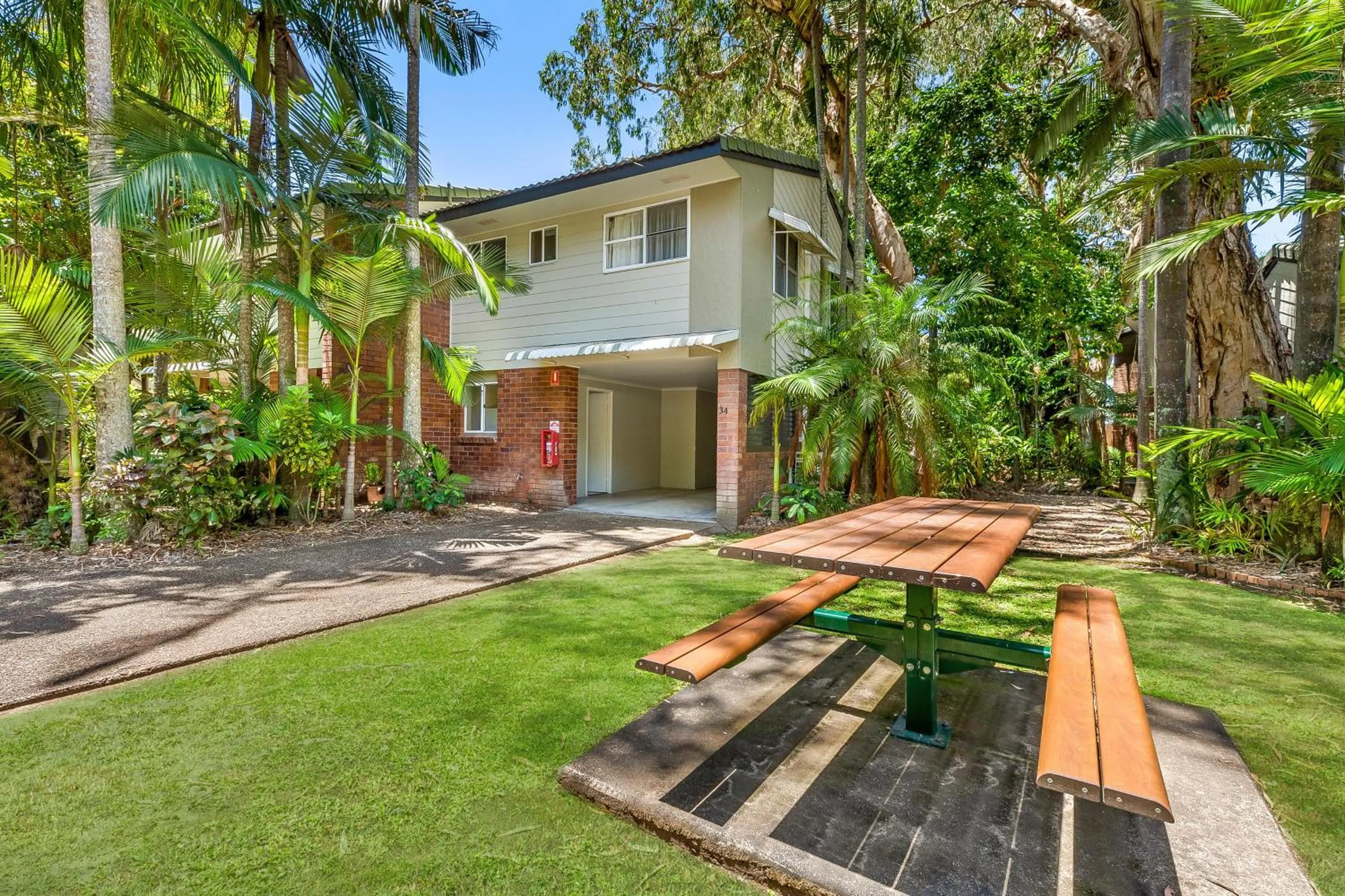 Property building in Comfort Resort Blue Pacific