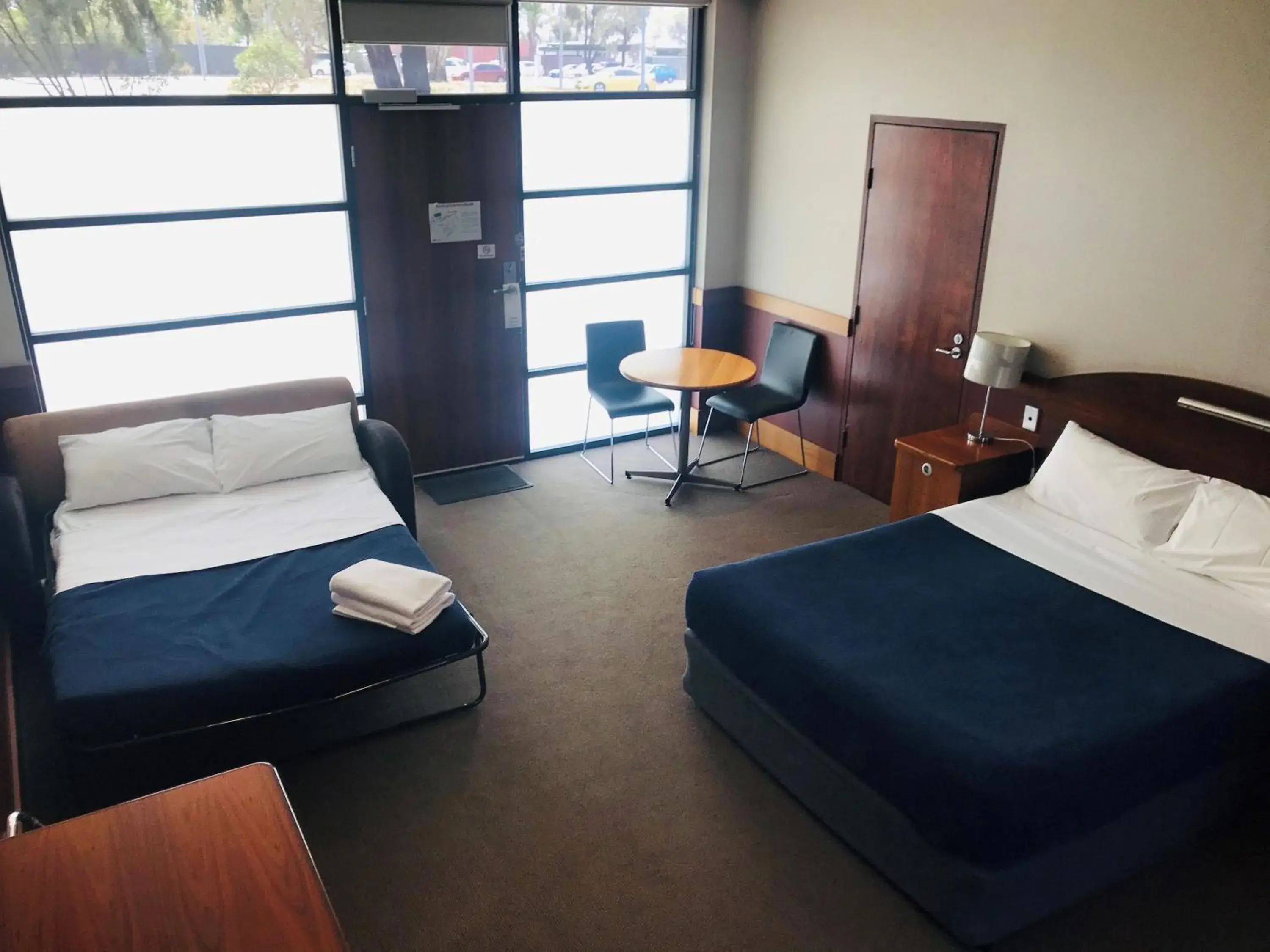 Bed in Highlander Hotel Bar Kitchen Rooftop Bed in Highlander Hotel Bar Kitchen Rooftop