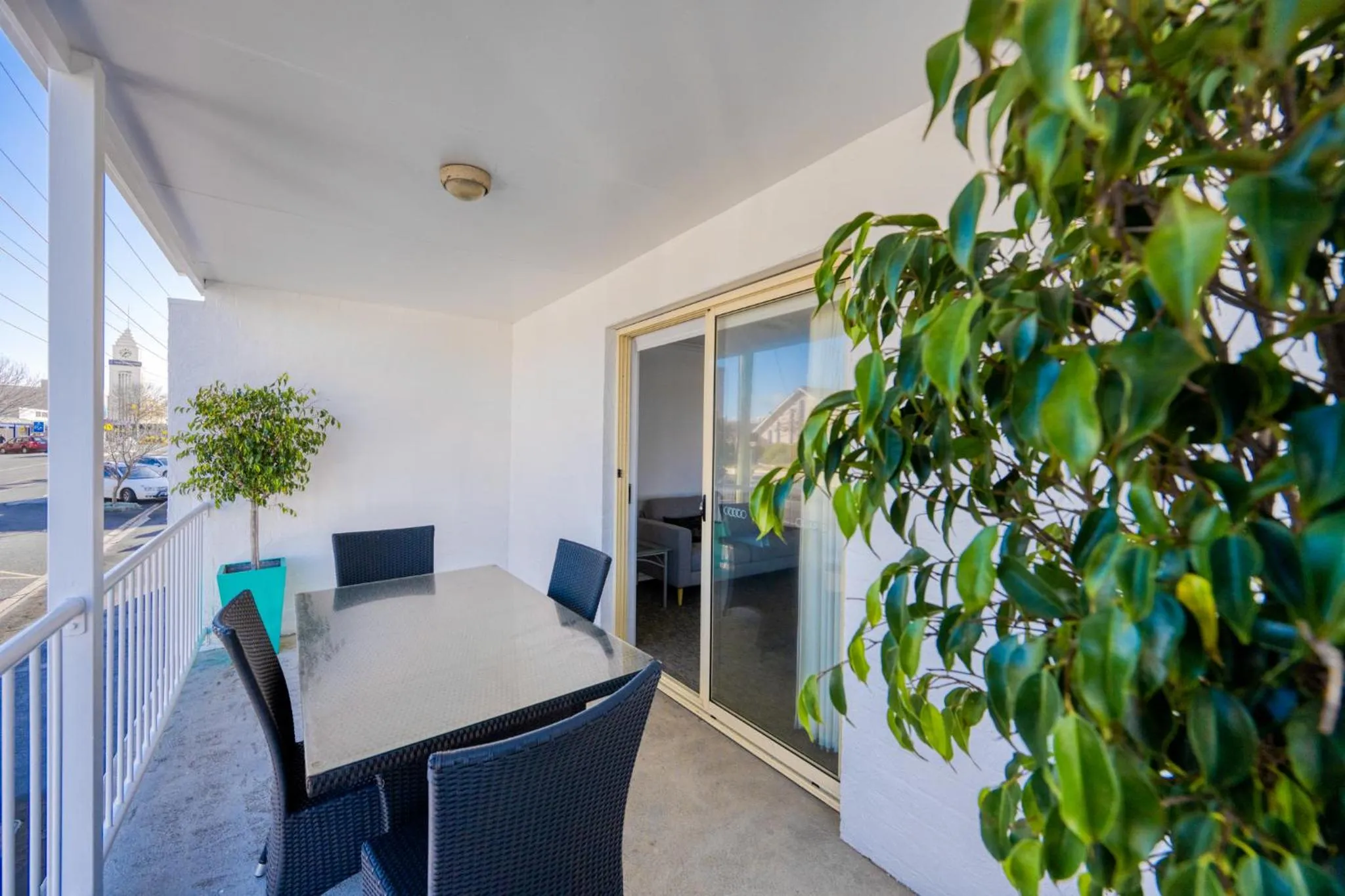 Balcony/Terrace in Waves on Banyan formerly Comfort Inn International