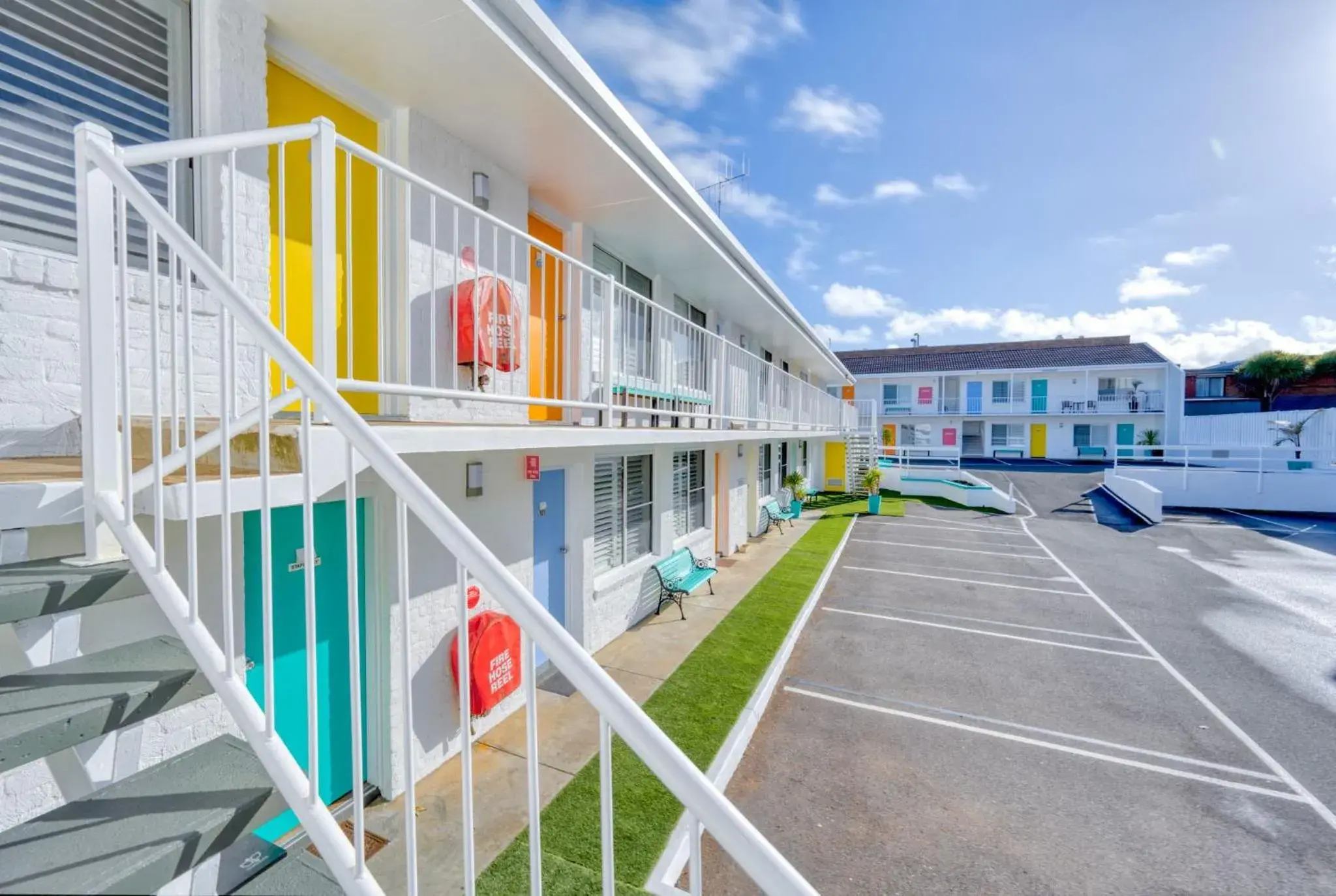 Property building in Waves on Banyan formerly Comfort Inn International Property building in Waves on Banyan formerly Comfort Inn International