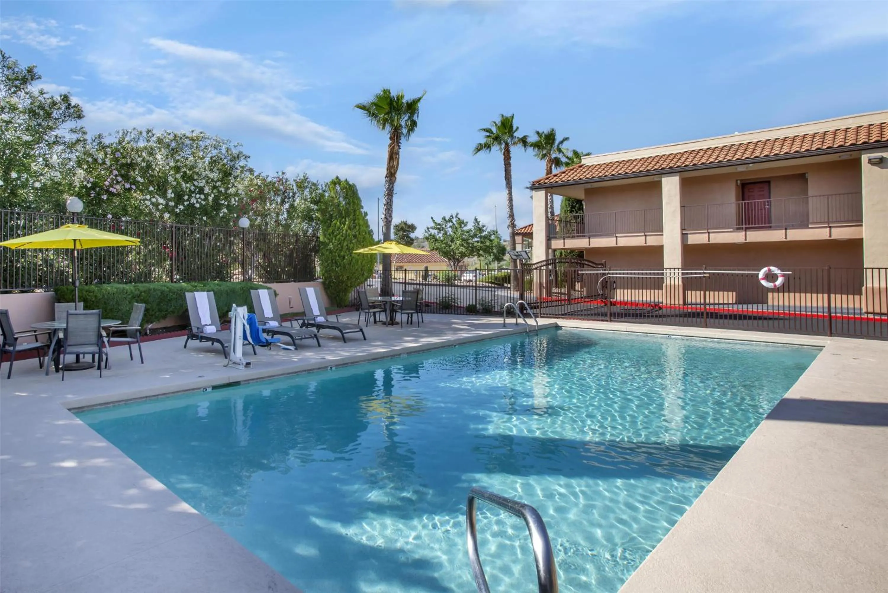 Pool view in Best Western Copper Hills Inn