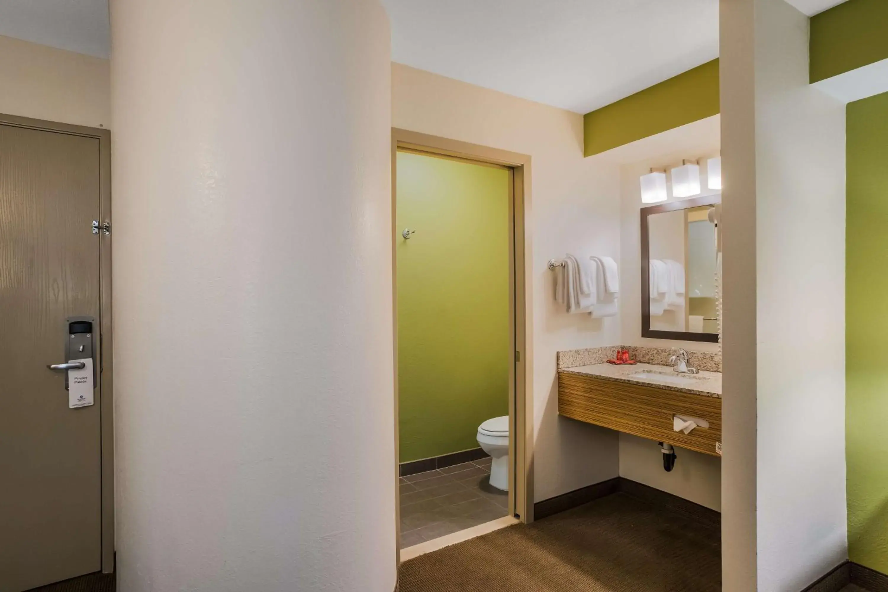 Bathroom in SureStay Plus by Best Western Mesa Superstition Springs Bathroom in SureStay Plus by Best Western Mesa Superstition Springs