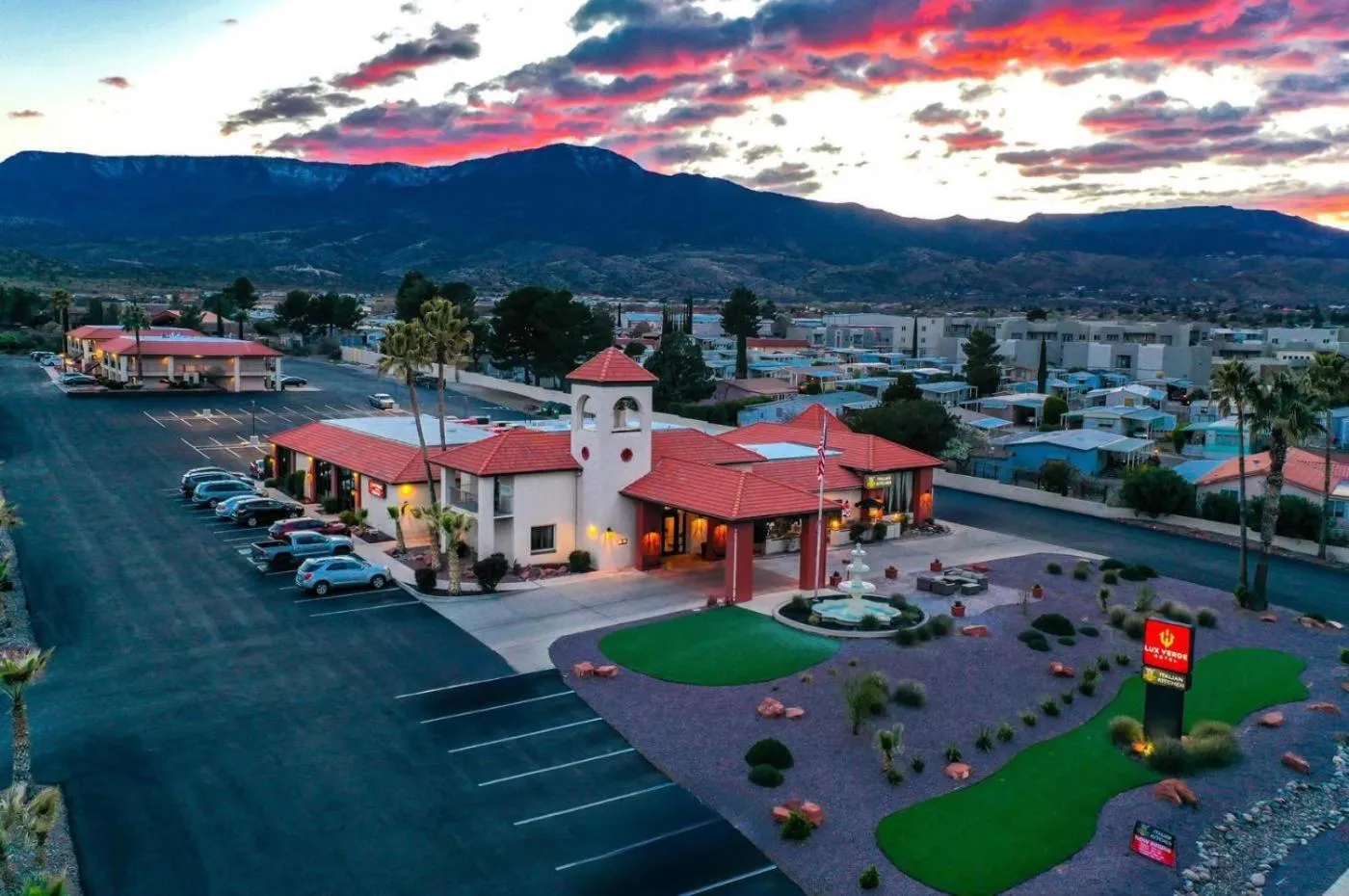 Property building in Lux Verde Hotel