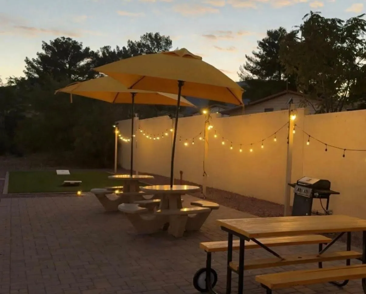 BBQ facilities in Lux Verde Hotel