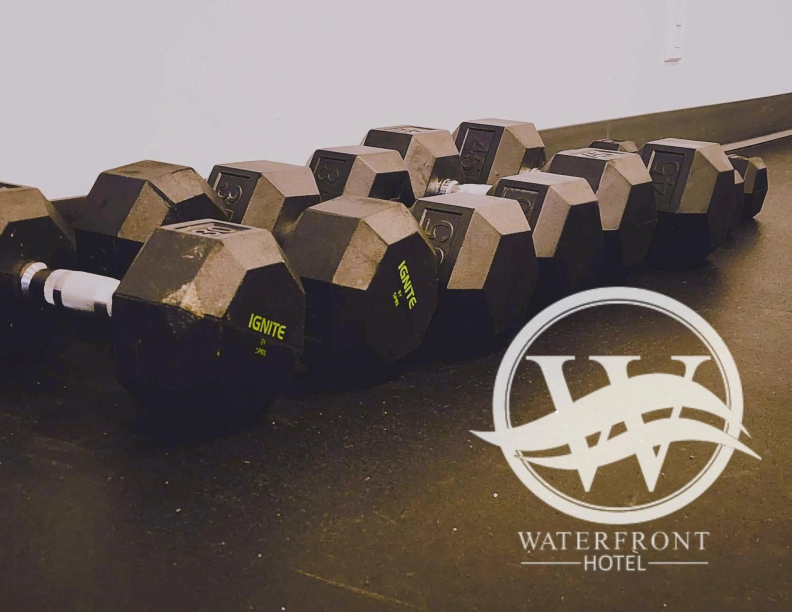 Fitness centre/facilities in Waterfront Hotel