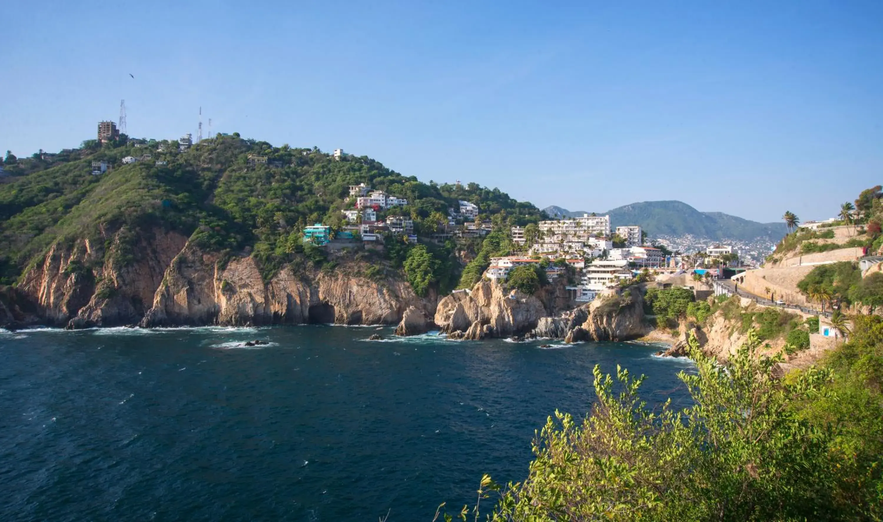 Bird's eye view in Mirador Acapulco Bird's eye view in Mirador Acapulco