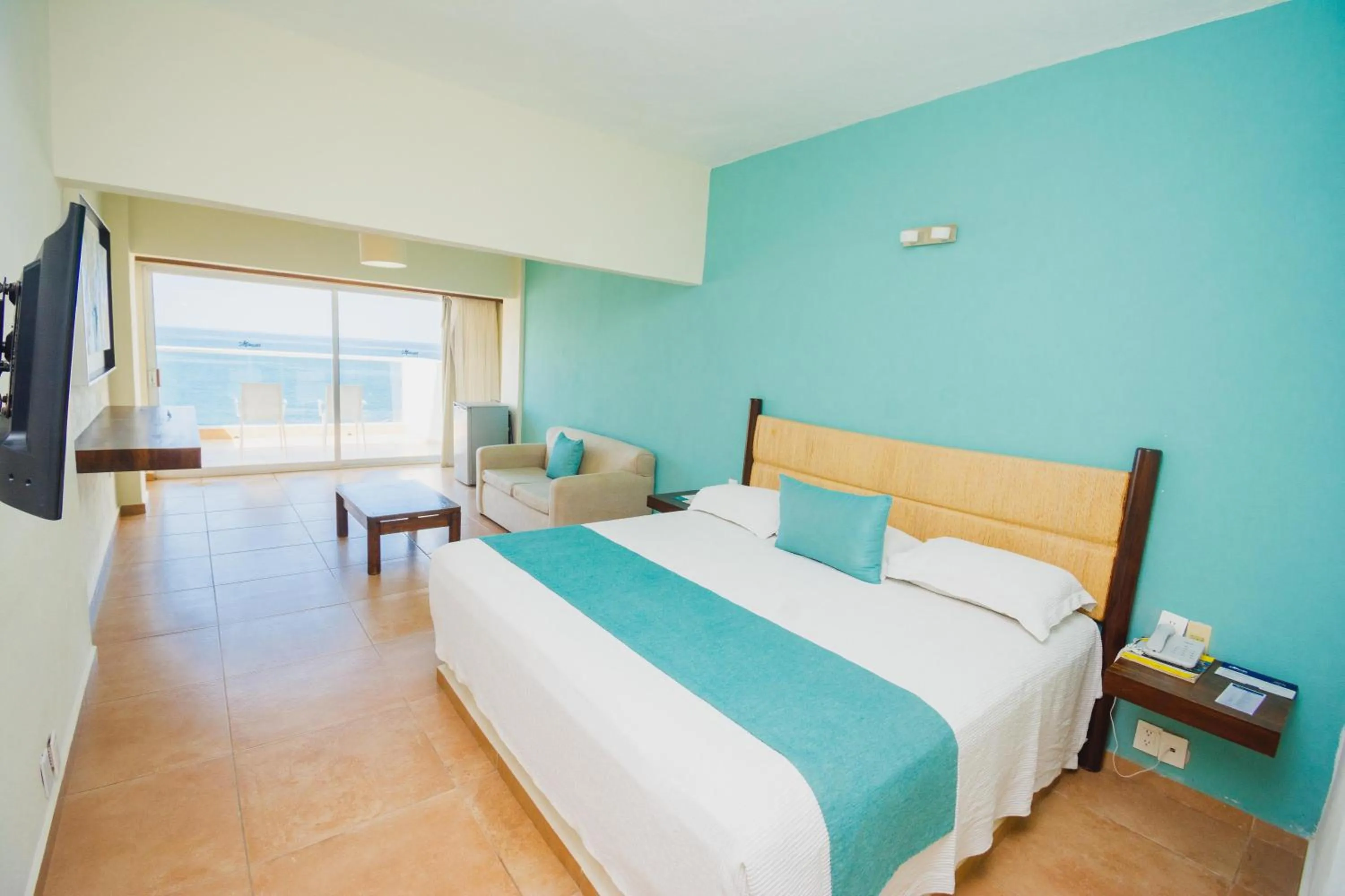 Bed in Mirador Acapulco