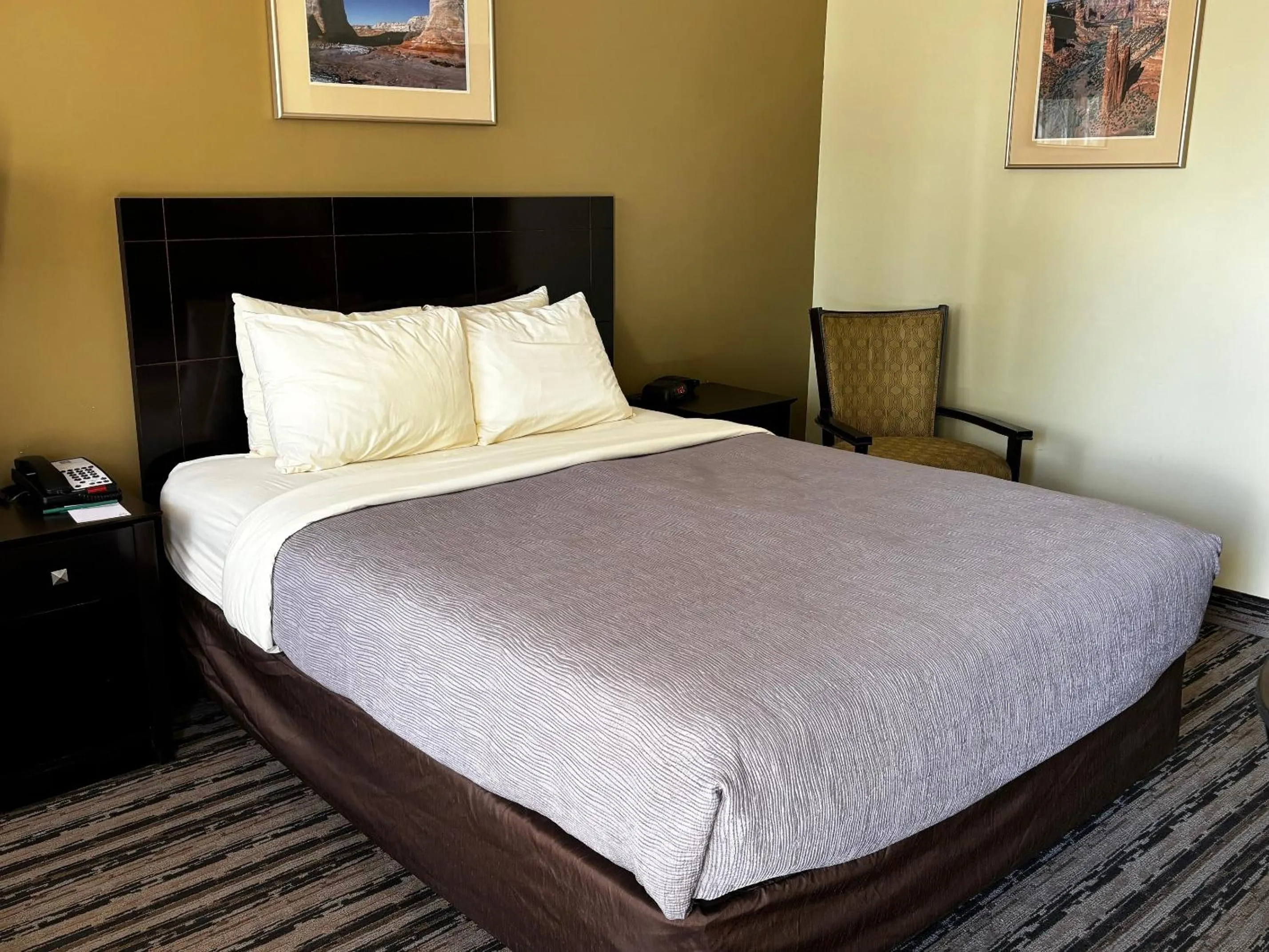 Bed in Navajo Nation Inn