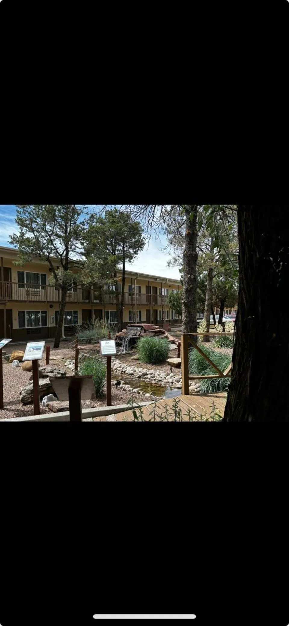 Garden in Navajo Nation Inn