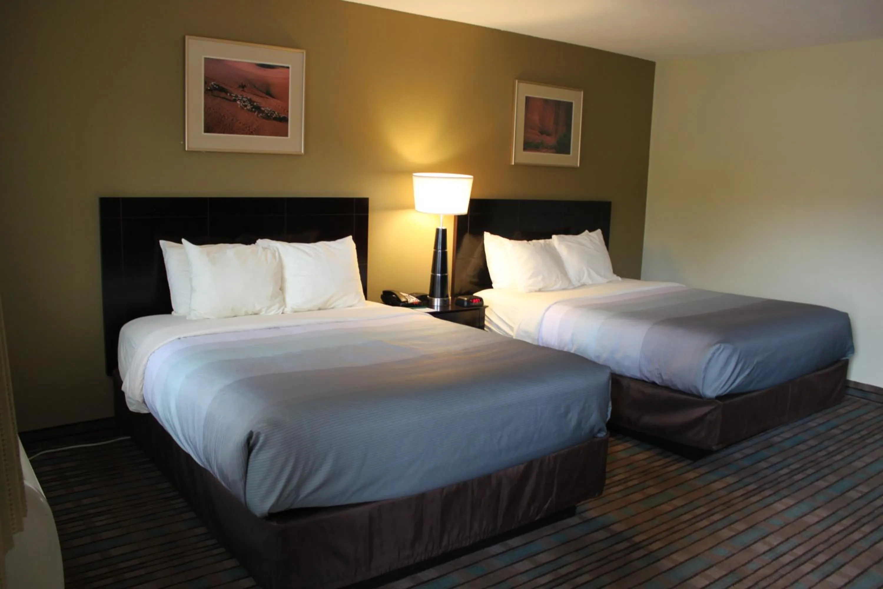 Bed in Navajo Nation Inn