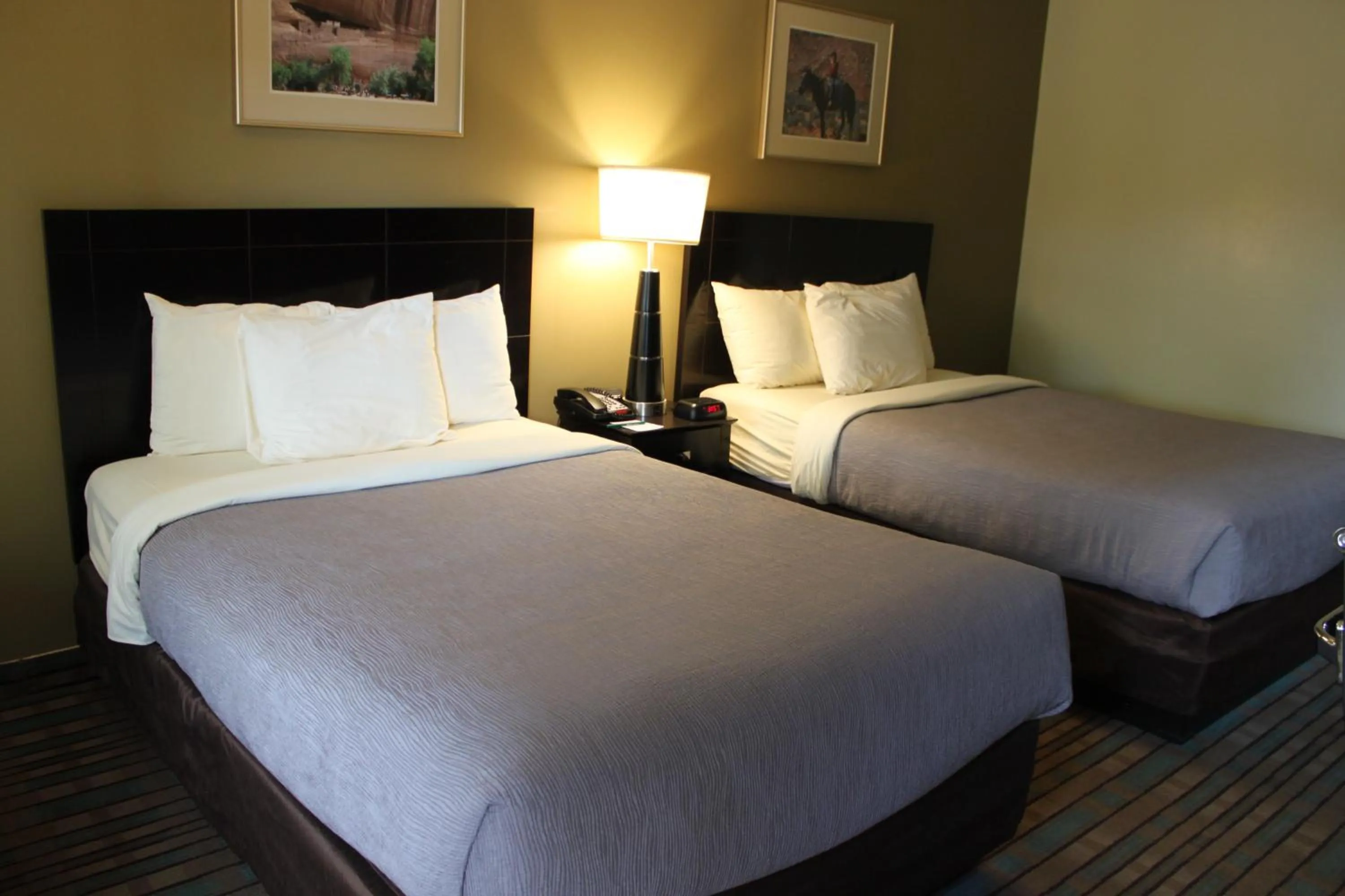 Bed in Navajo Nation Inn