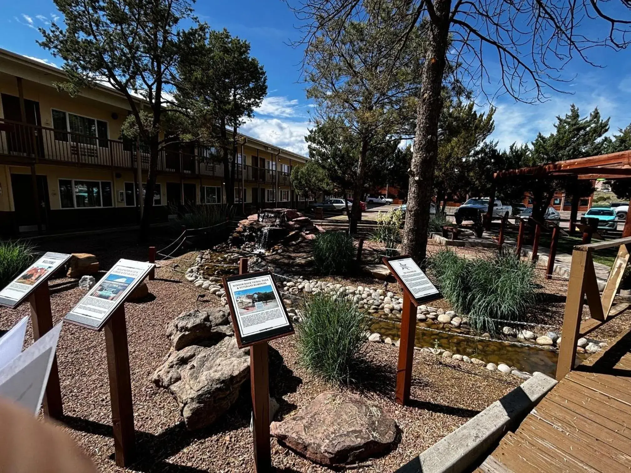 Property building in Navajo Nation Inn Property building in Navajo Nation Inn