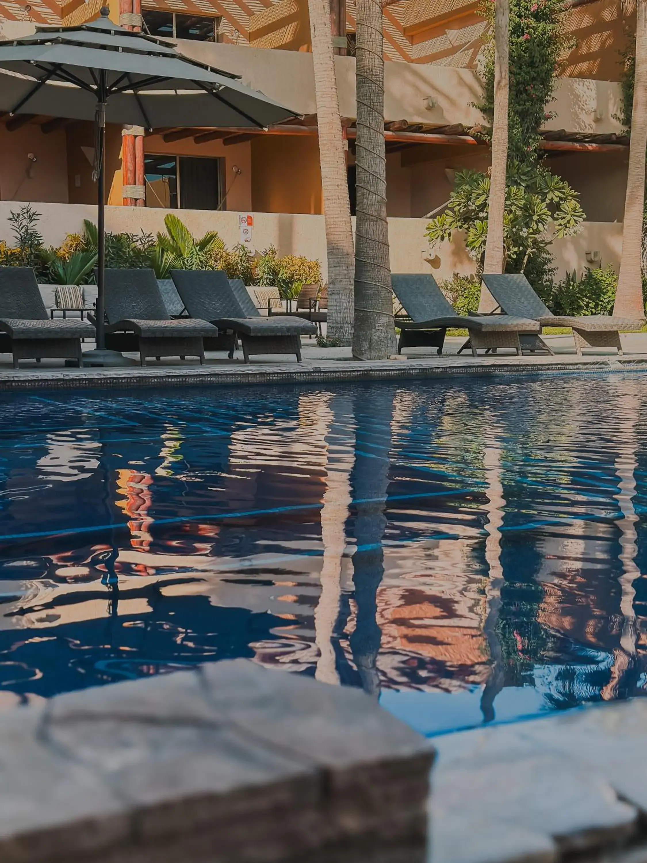 Pool view in Hotel Los Patios Pool view in Hotel Los Patios