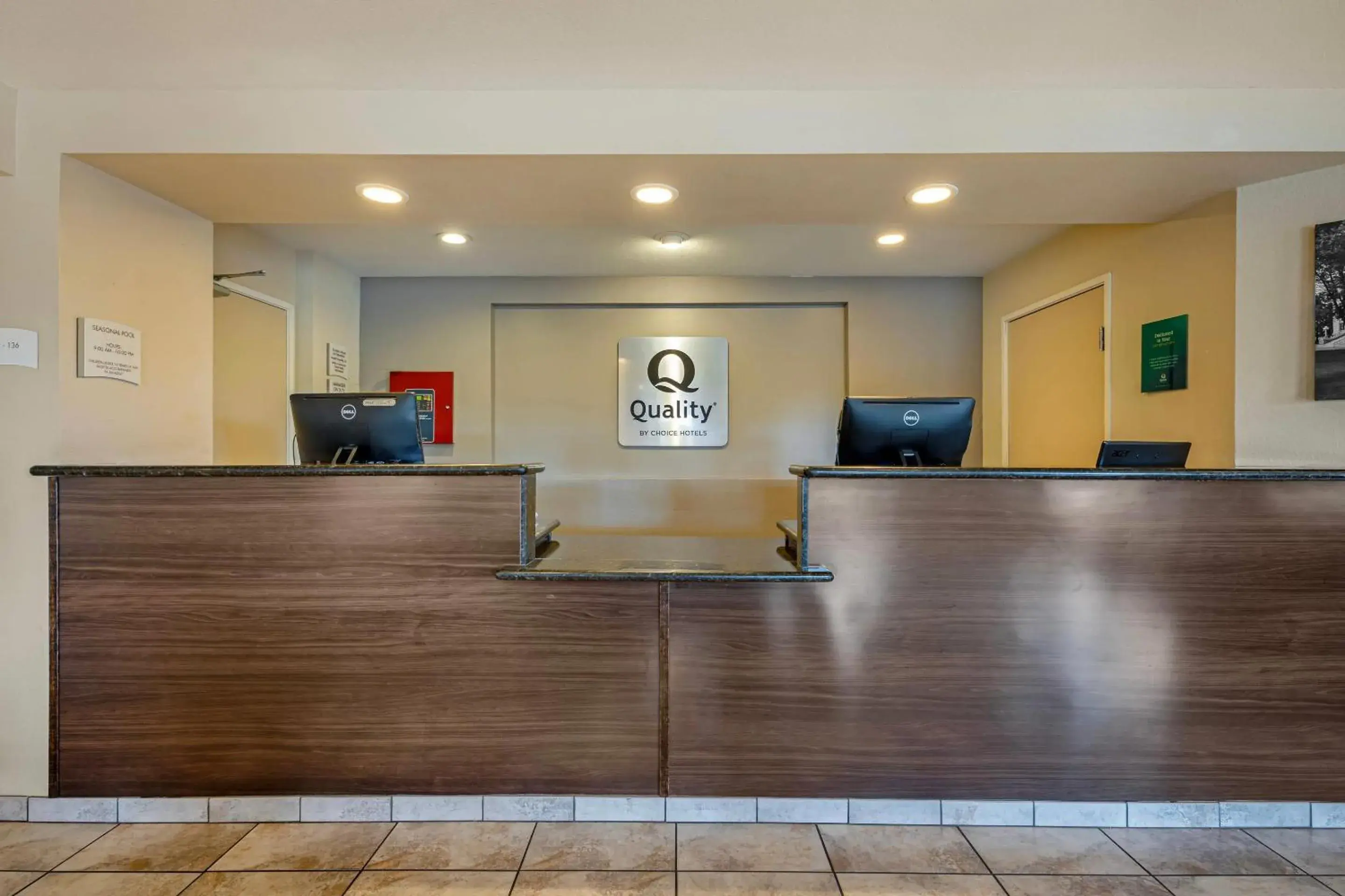 Lobby or reception in Quality Inn Prescott Lobby or reception in Quality Inn Prescott