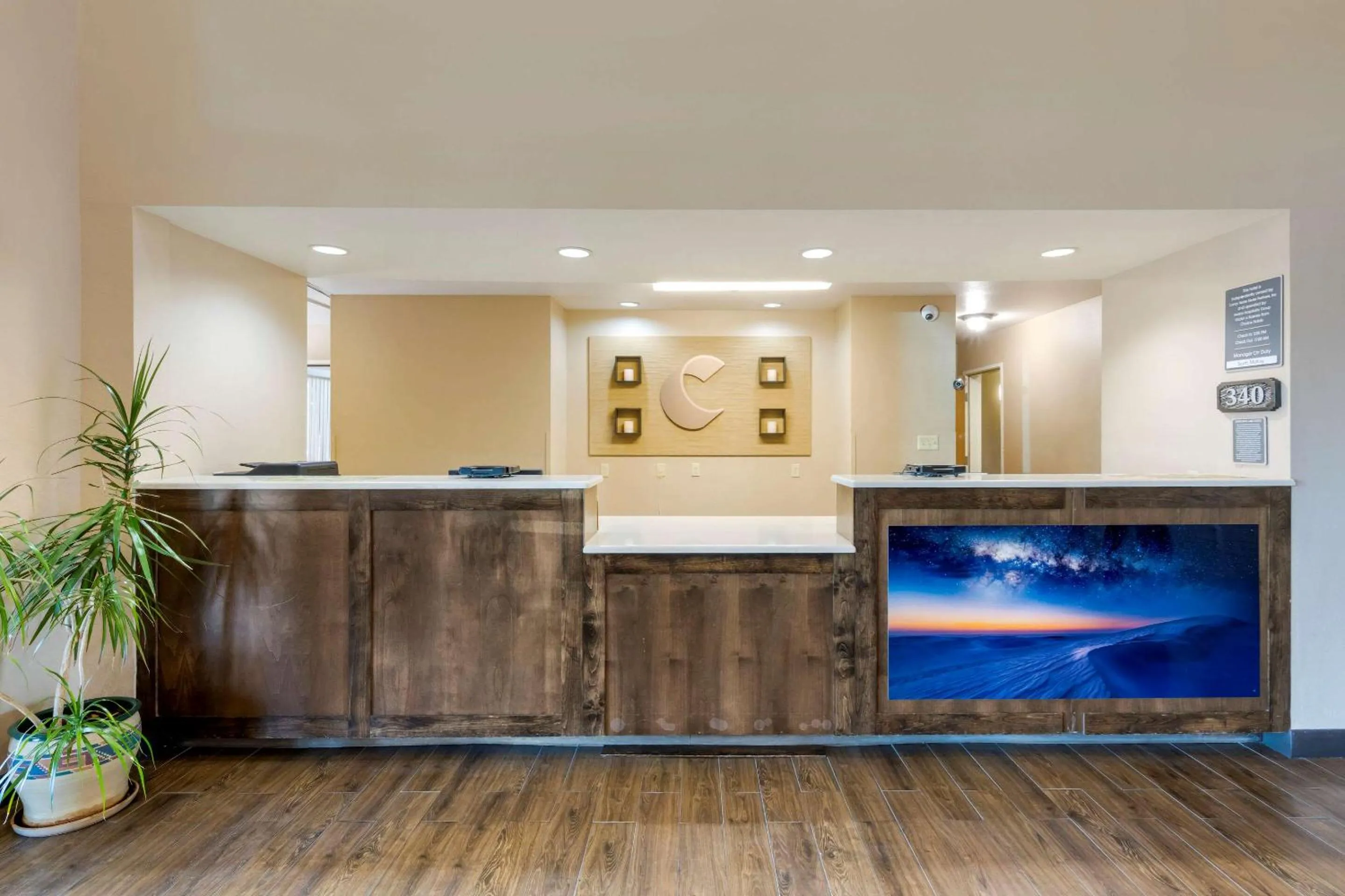 Lobby or reception in Comfort Inn Camp Verde I-17