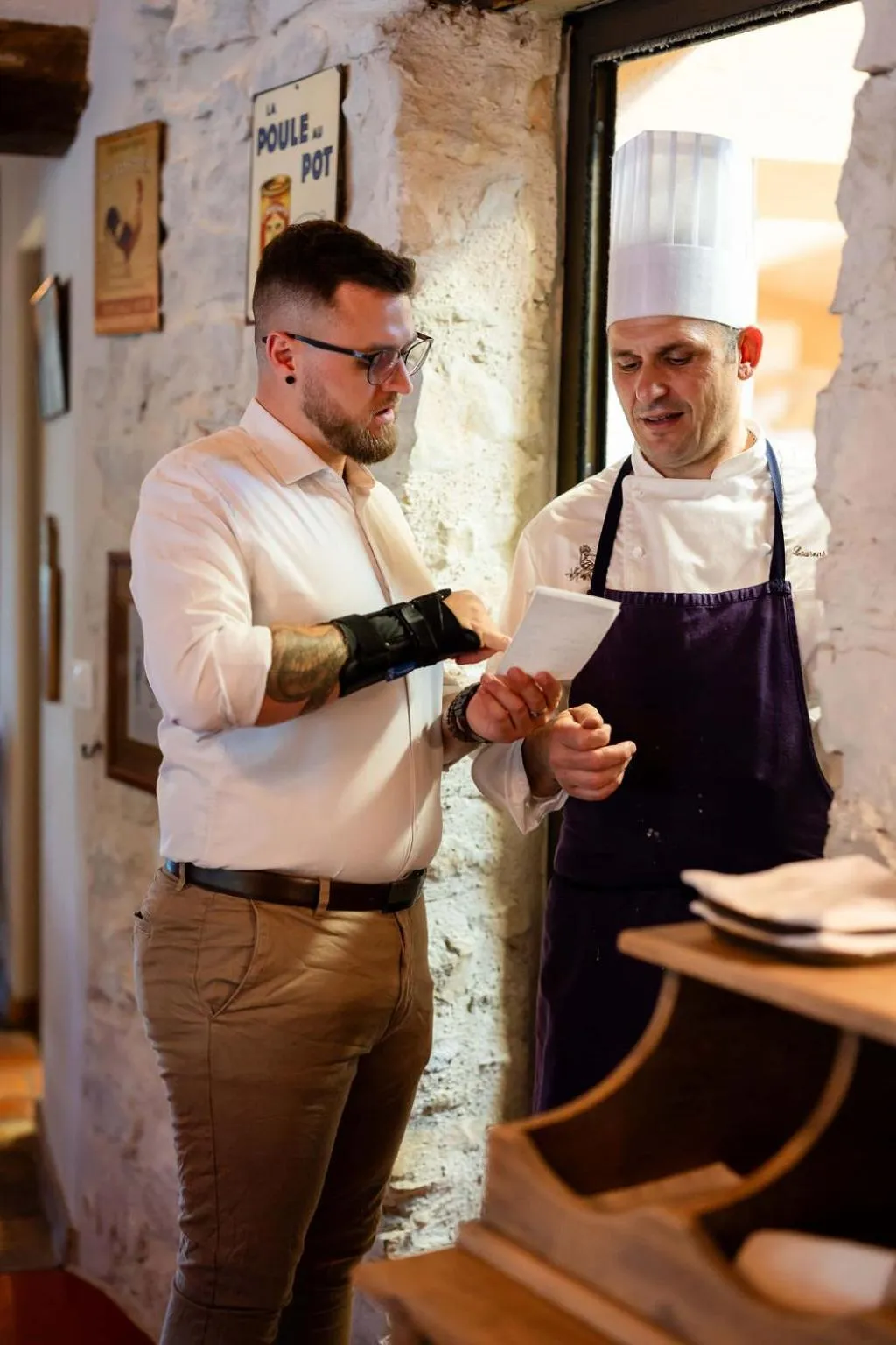 Staff in LA FERME DE LA HUPPE