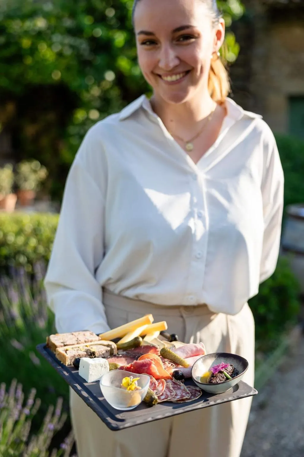 Food and drinks in LA FERME DE LA HUPPE