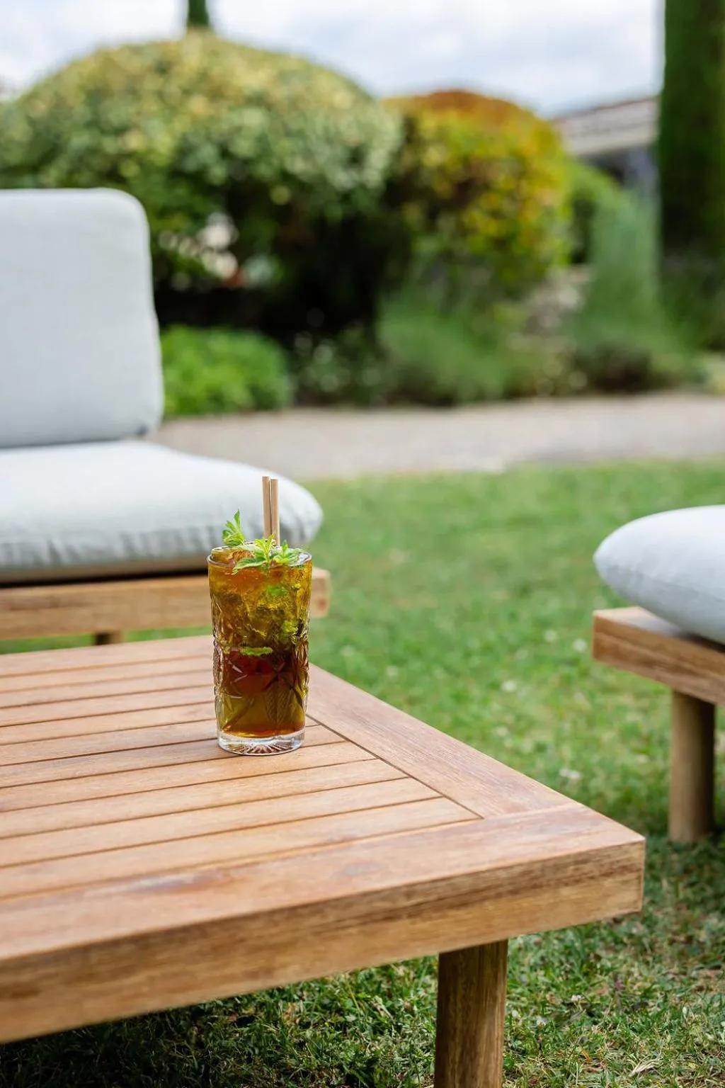 Living room in LA FERME DE LA HUPPE