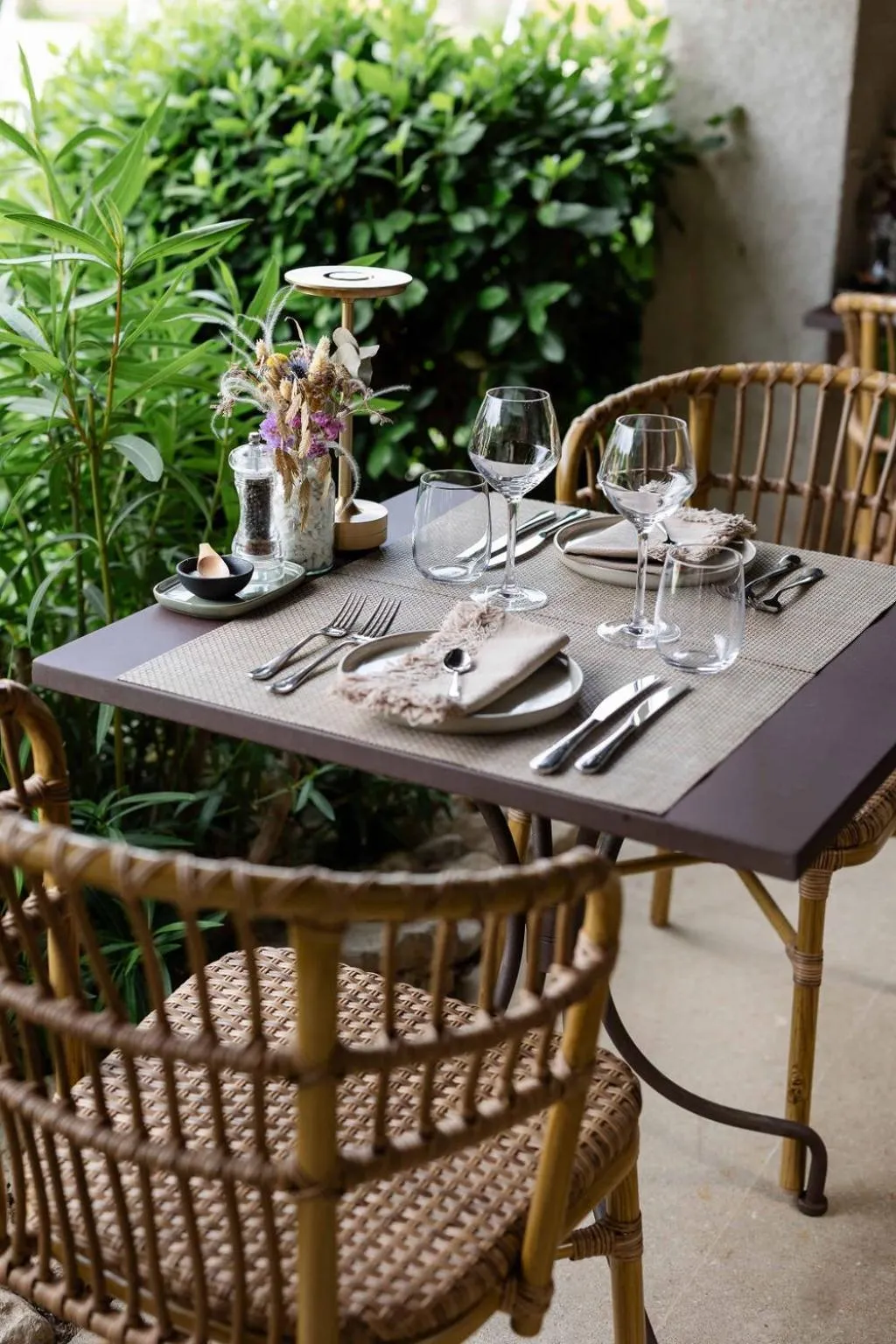 Patio in LA FERME DE LA HUPPE