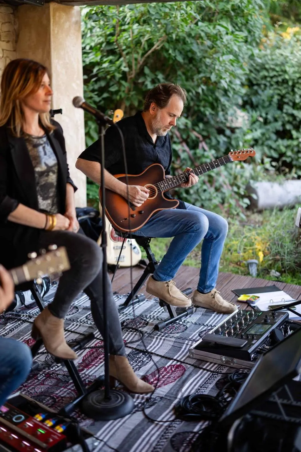 People in LA FERME DE LA HUPPE
