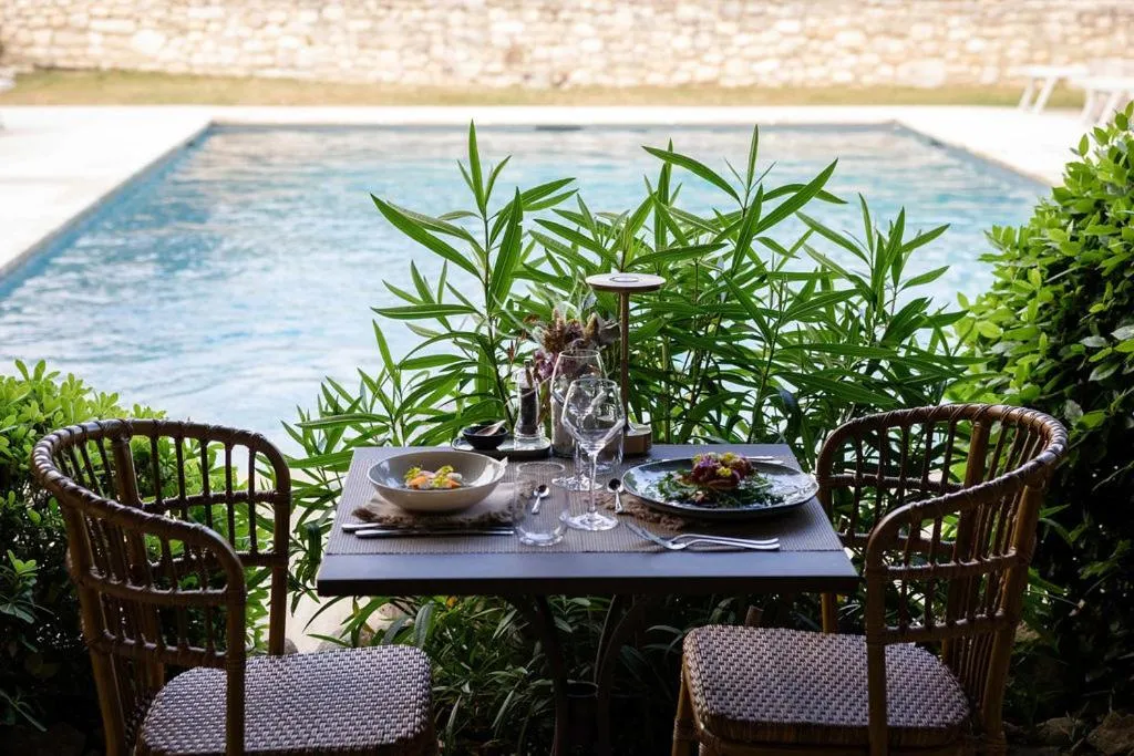 Patio in LA FERME DE LA HUPPE