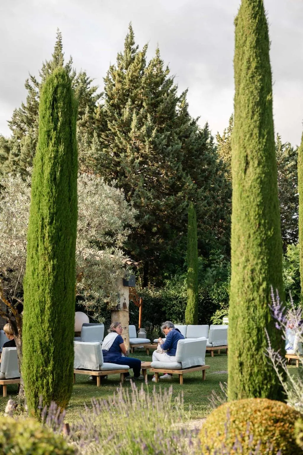 Living room in LA FERME DE LA HUPPE