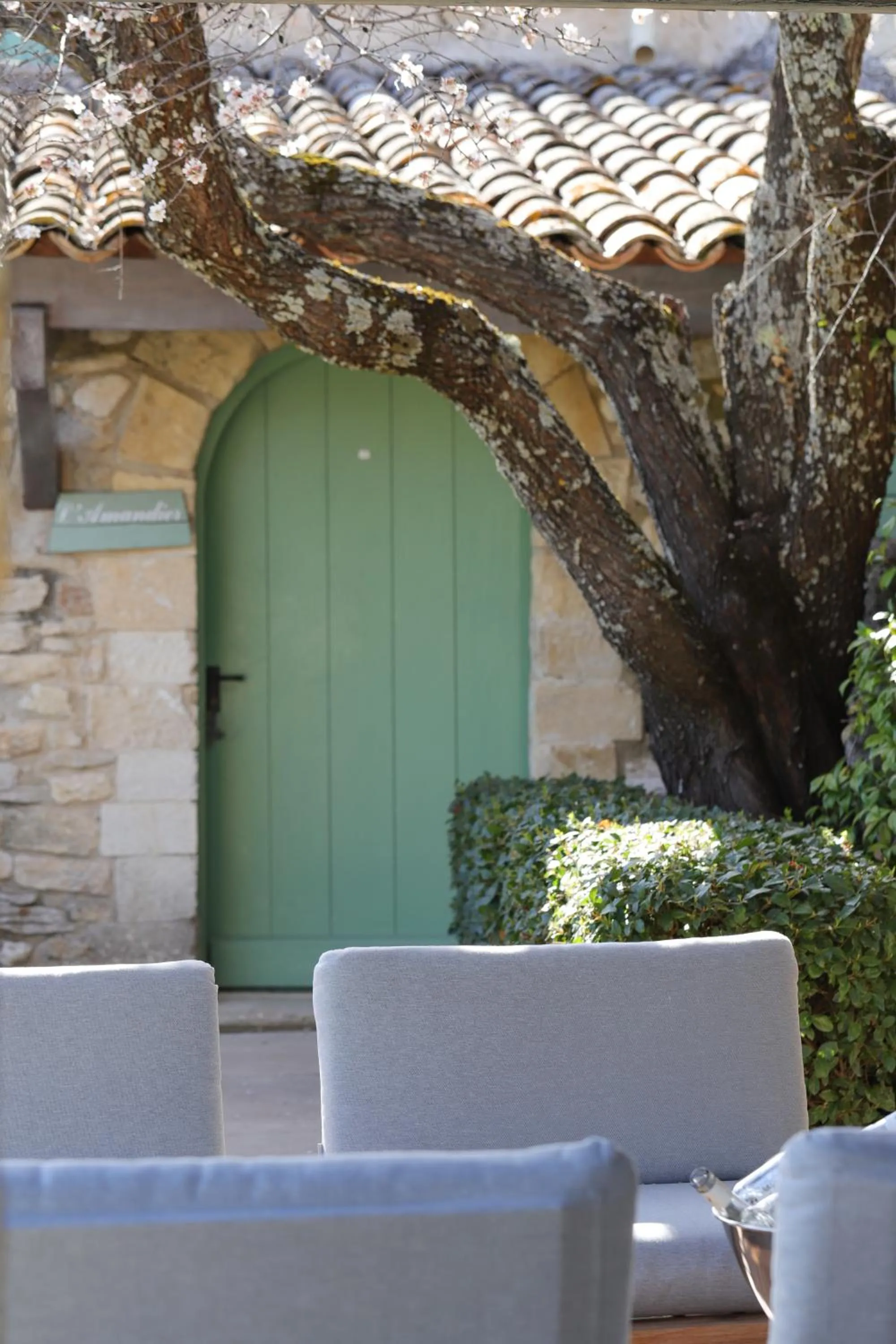 Patio in LA FERME DE LA HUPPE