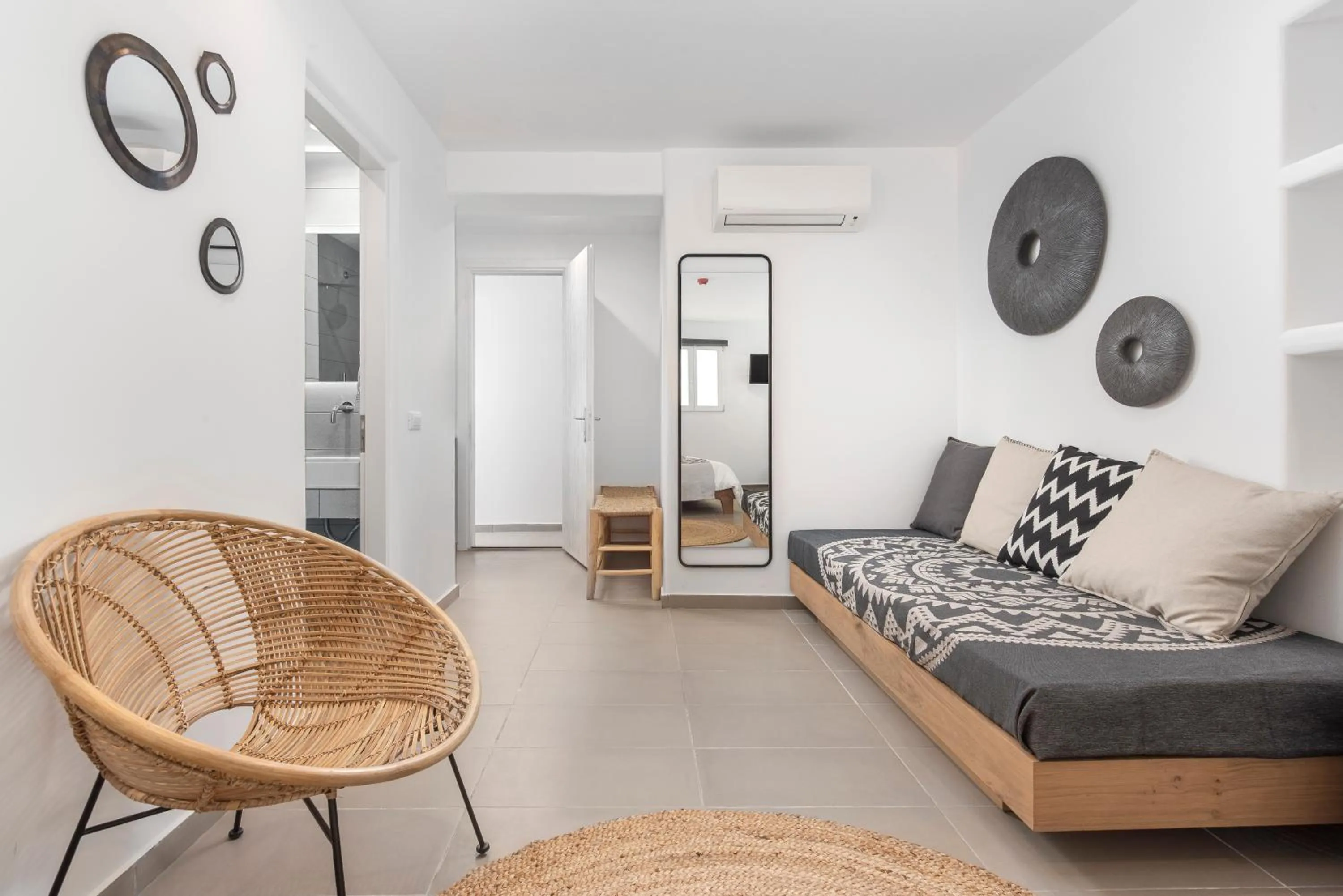 Living room in Little Venice Villas