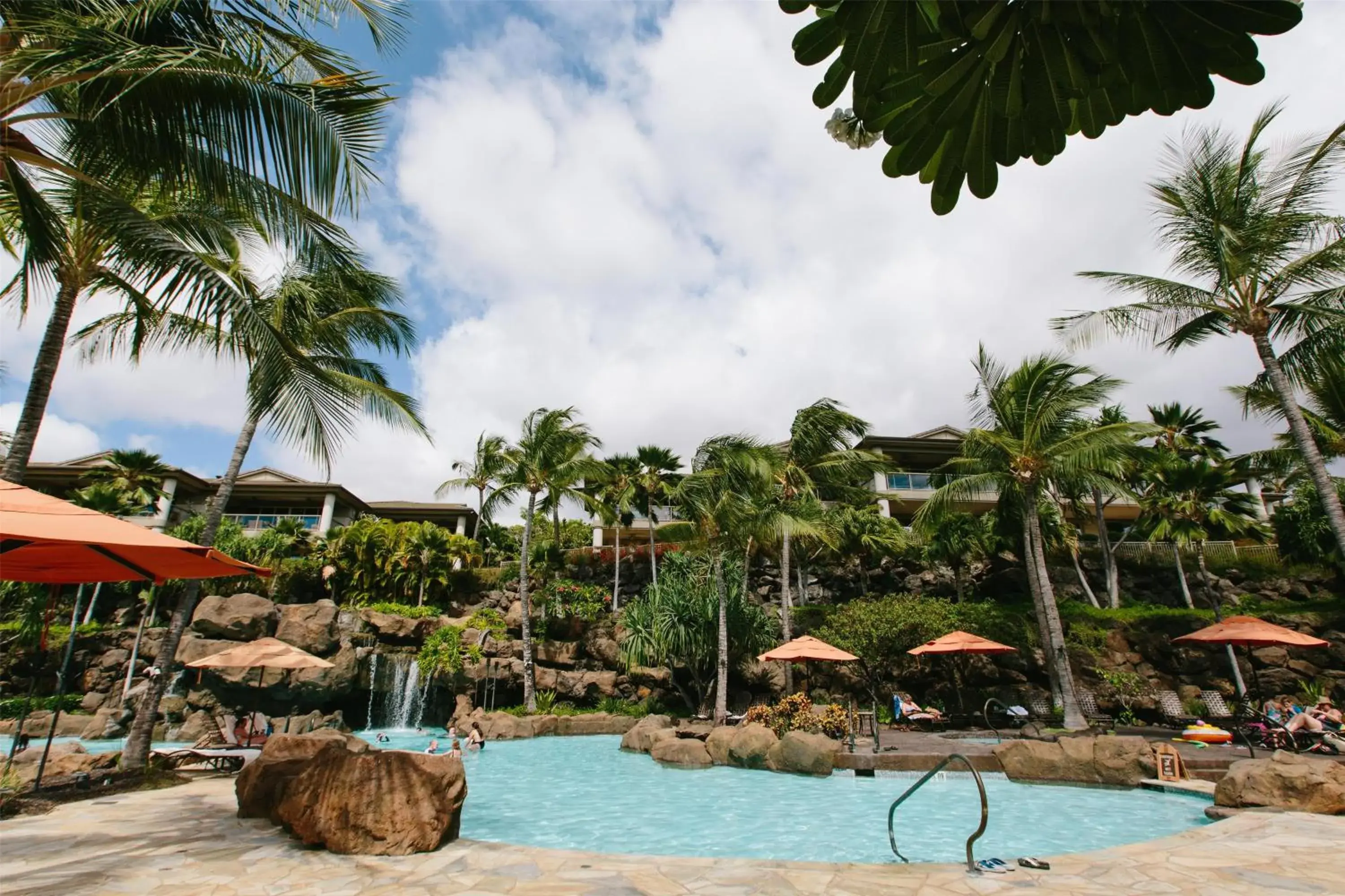 Pool view in Ho'olei at Grand Wailea Pool view in Ho'olei at Grand Wailea